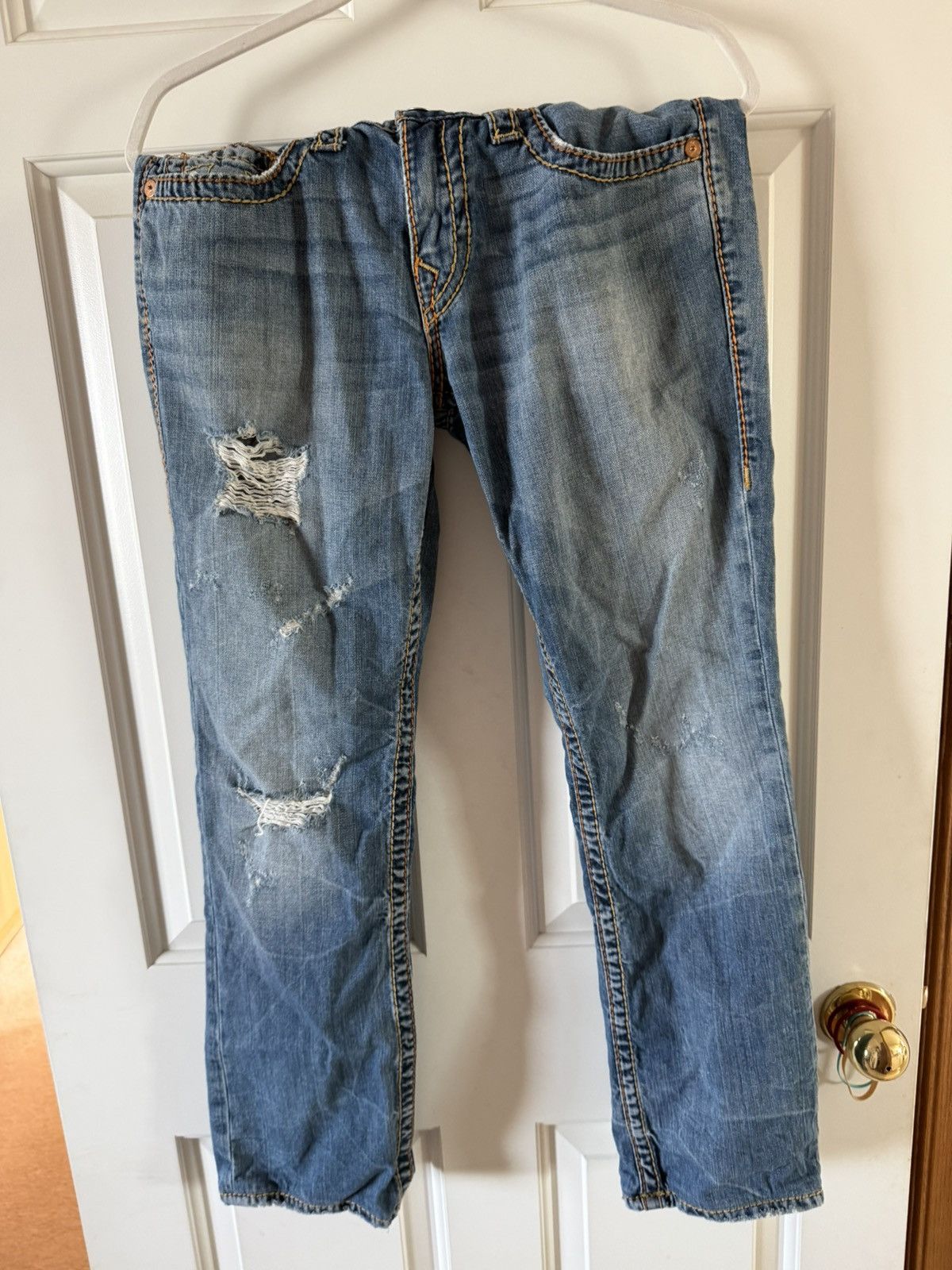 True Religion True Religion Multi Wheat Big T Size US 30 / EU 46 - 4 Thumbnail