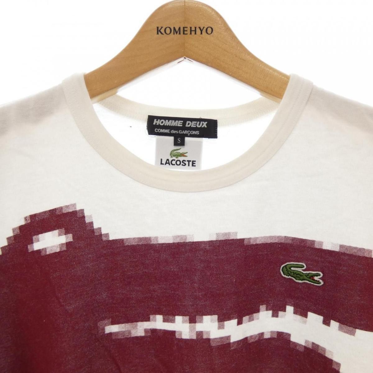 Comme des Garcons Short Sleeve Logo Front Crew Neck Cotton White Size US S / EU 44-46 / 1 - 5 Thumbnail