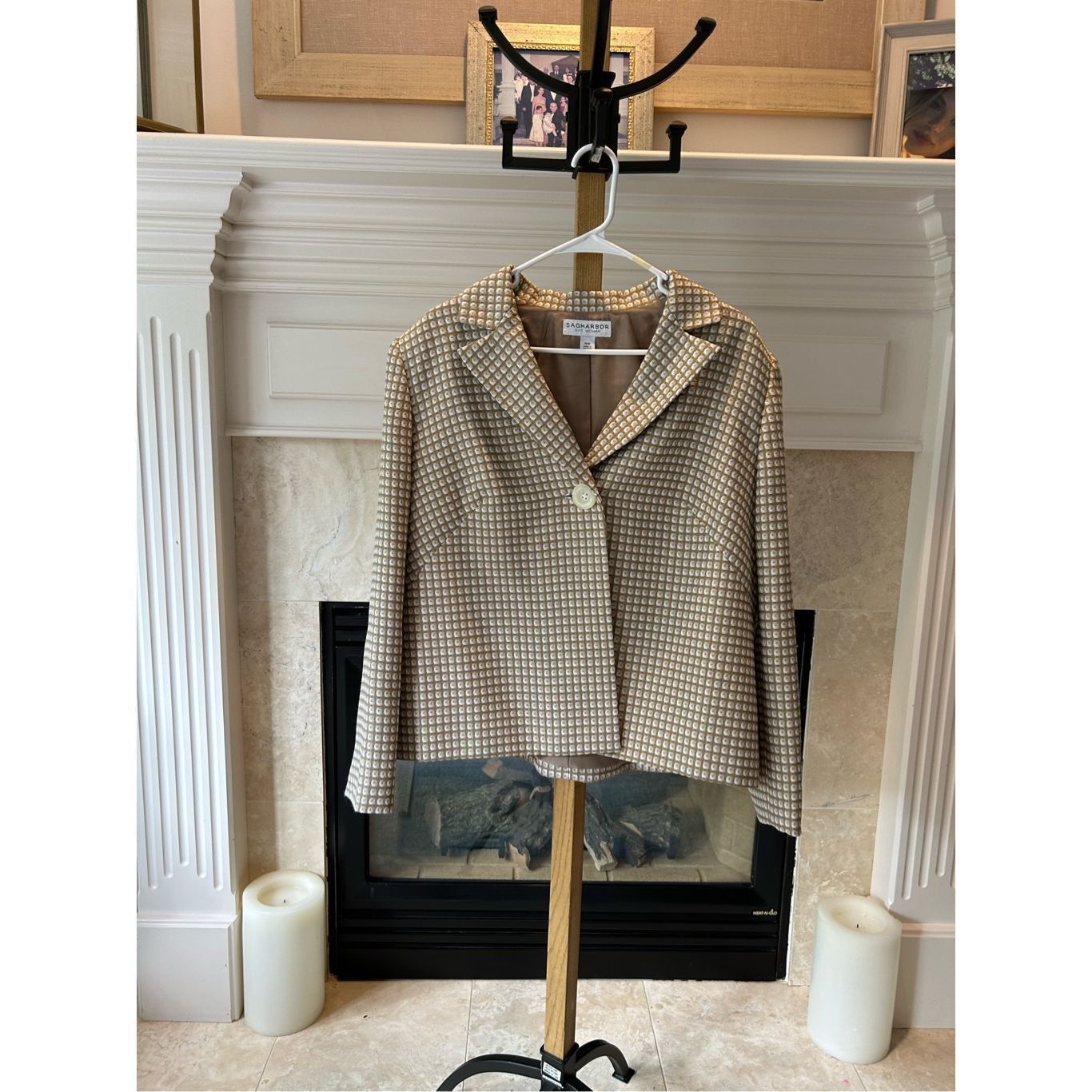 Other Sag Harbor Tweed Blazer Trapeze Suit Jacket Women’s Size 16W Size XL / US 12-14 / IT 48-50 - 1 Thumbnail