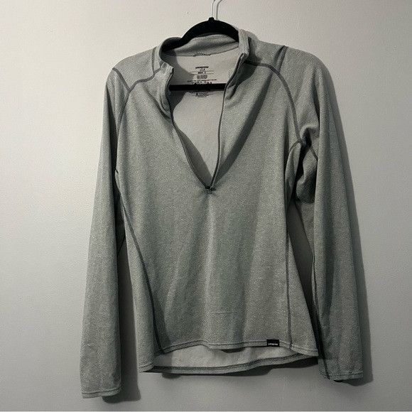Patagonia Patagonia Capilene 2 Lightweight 1/4 Zip Neck Top‎ sz small Size US S / EU 44-46 / 1 - 2 Thumbnail