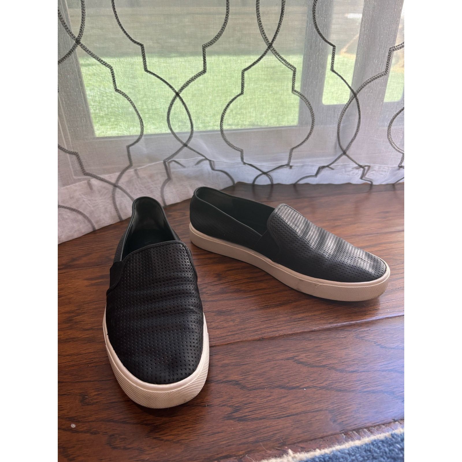 Vince Vince Blair Perforated Slip-On Sneakers- Size 8.5 Size US 8.5 / IT 38.5 - 3 Thumbnail