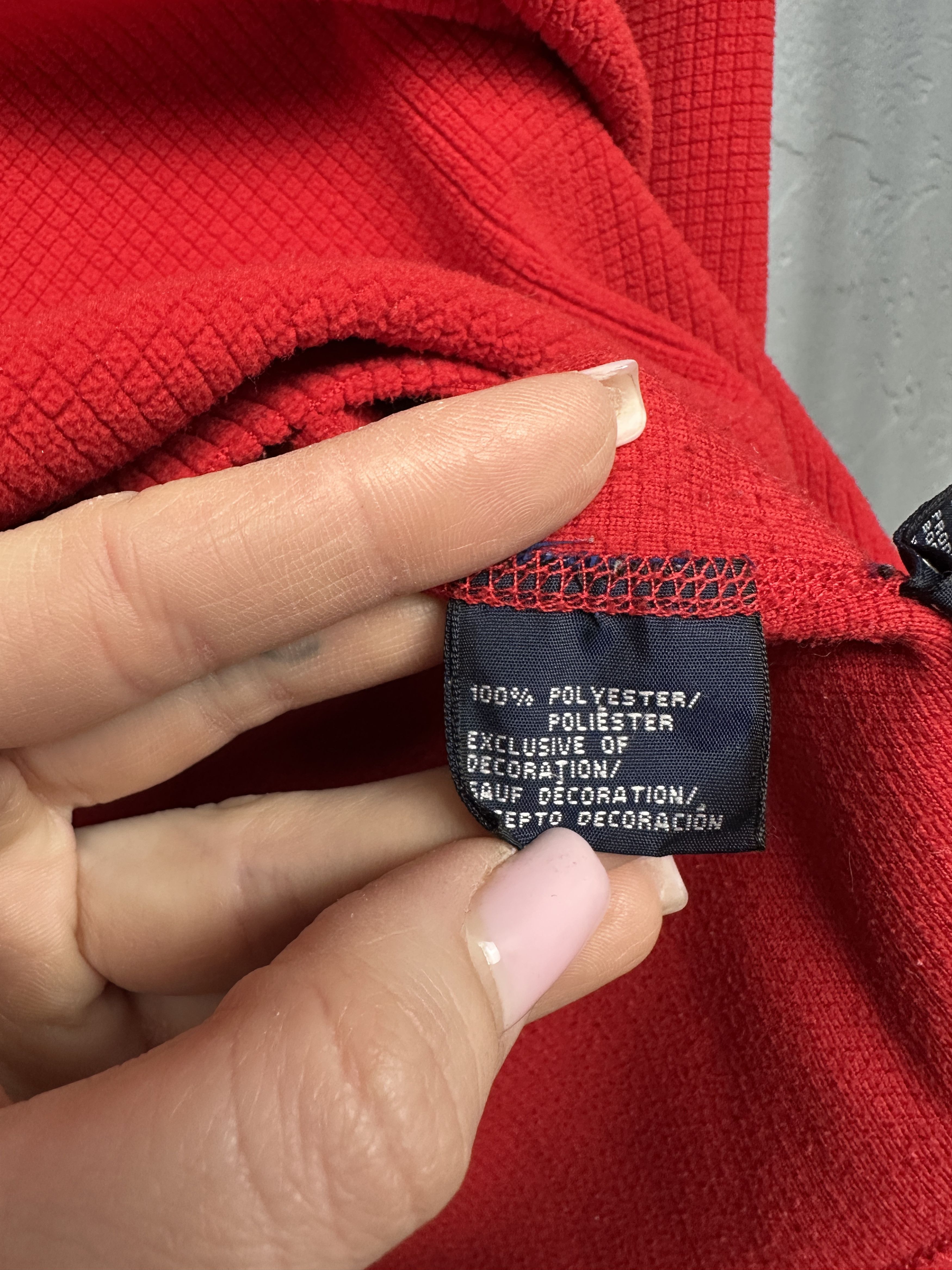 Tommy Hilfiger Tommy Hilfiger USA Ski Team 90s Vintage Fleece Jacket Size US S / EU 44-46 / 1 - 6 Thumbnail