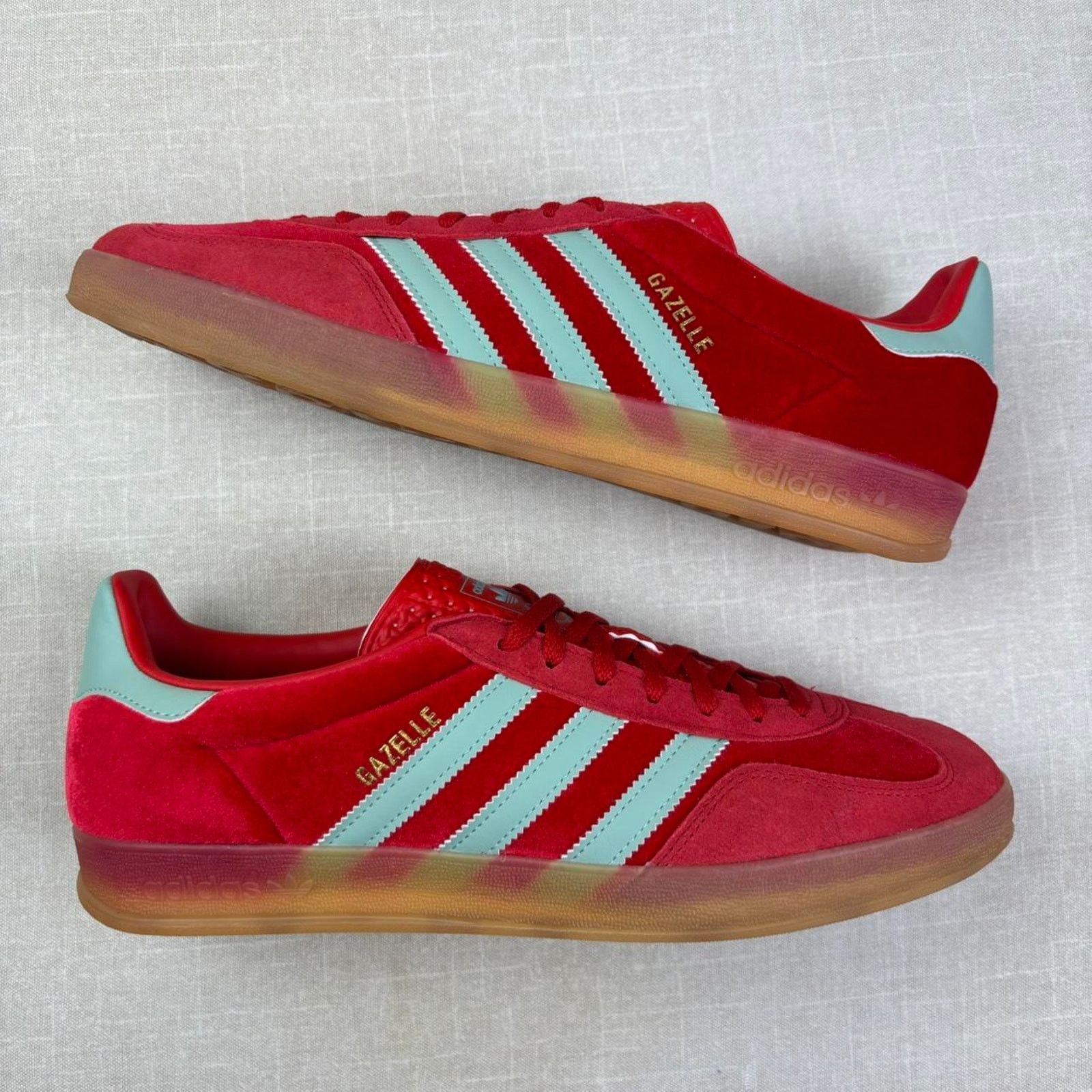 Adidas 🍒 adidas Gazelle Indoor "Better Scarlet" 11M Size US 11 / EU 44 - 2 Thumbnail