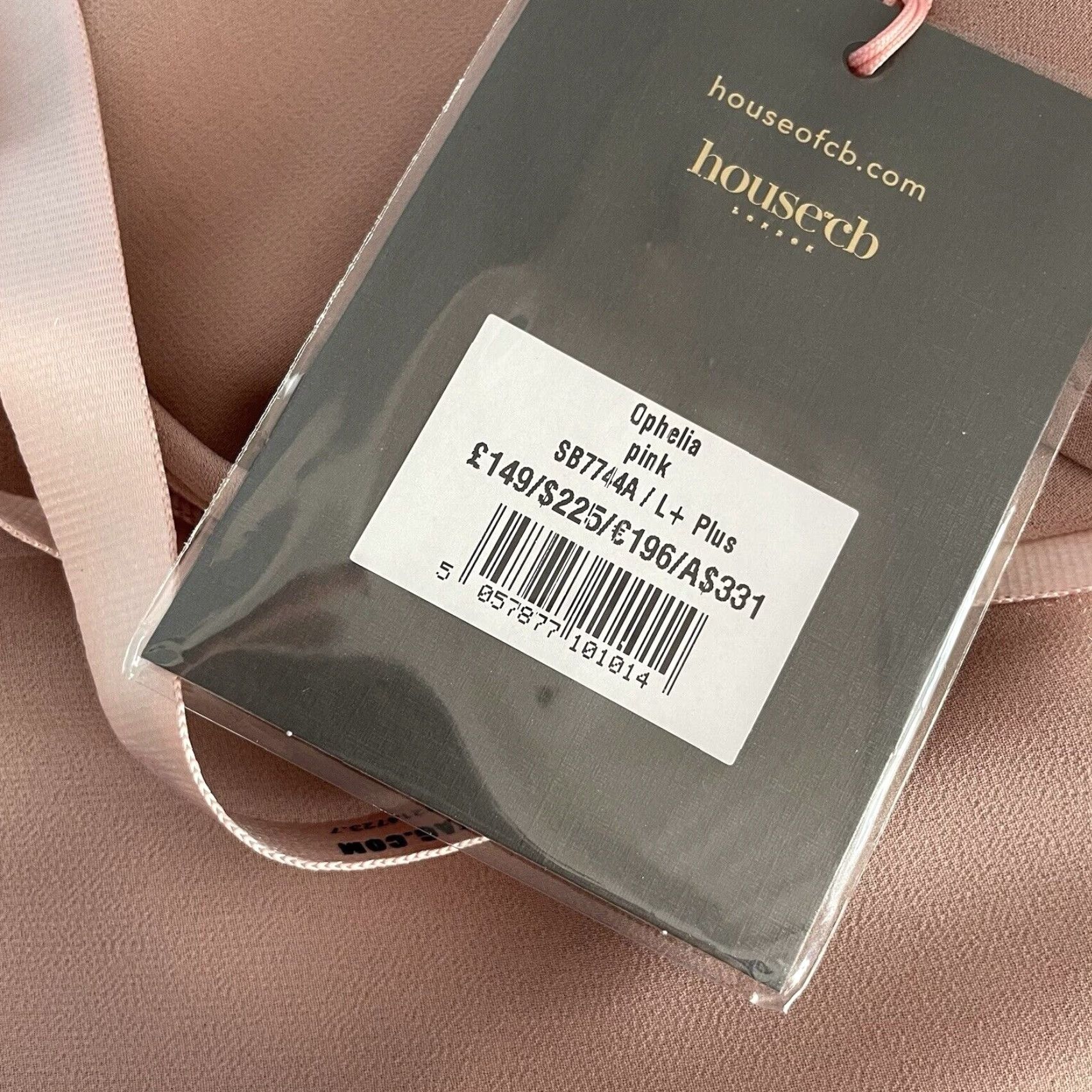 House of CB HOUSE OF CB Ophelia Blush Cutout Midi Dress Bodycon Ladies L+ UK US 10-12 Pink Party Cocktail Summer Spring Size L / US 10 / IT 46 - 7 Thumbnail