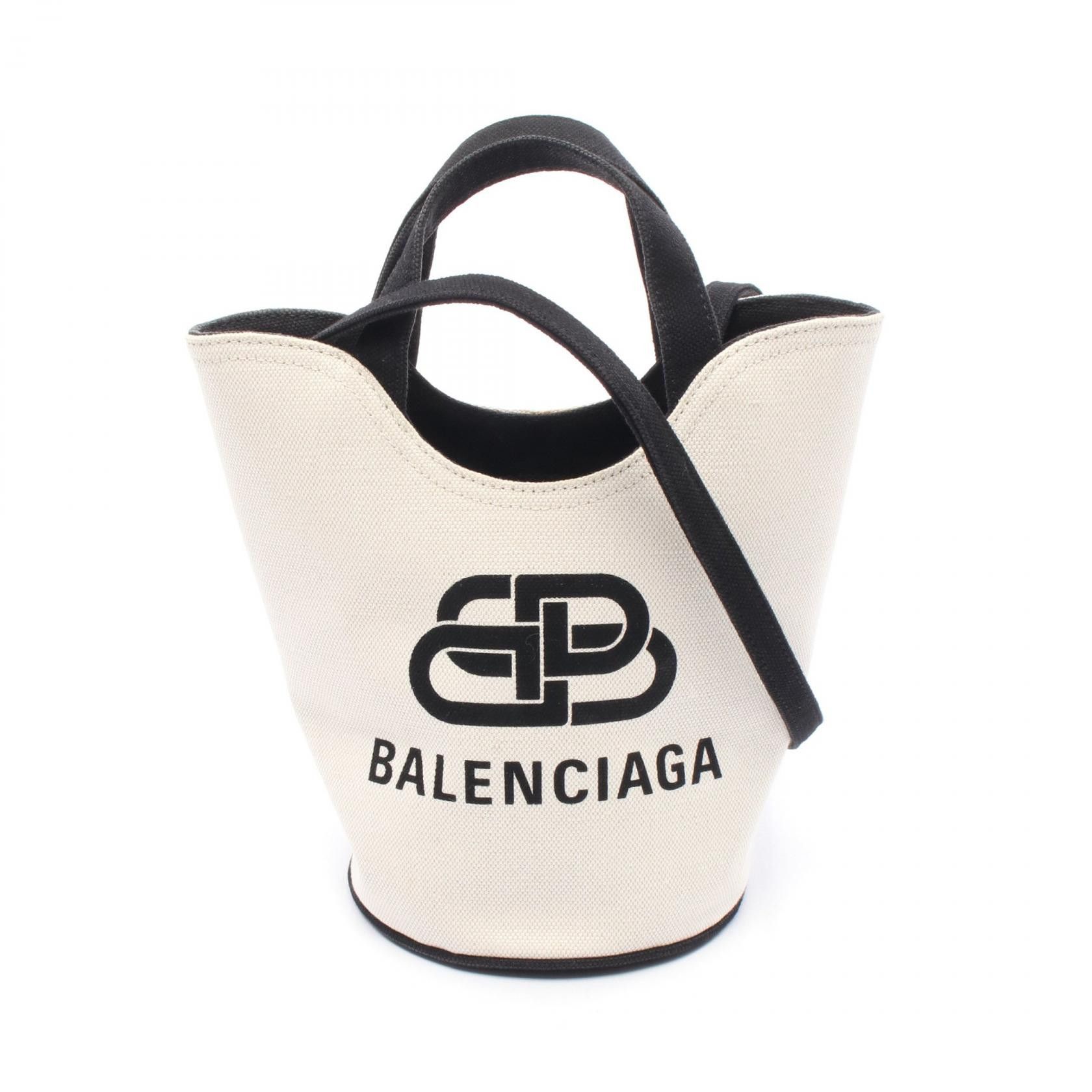 Balenciaga Balenciaga Balenciaga Wave XS Canvas Handbag Canvas Handbag 619979 Size ONE SIZE - 1 Thumbnail