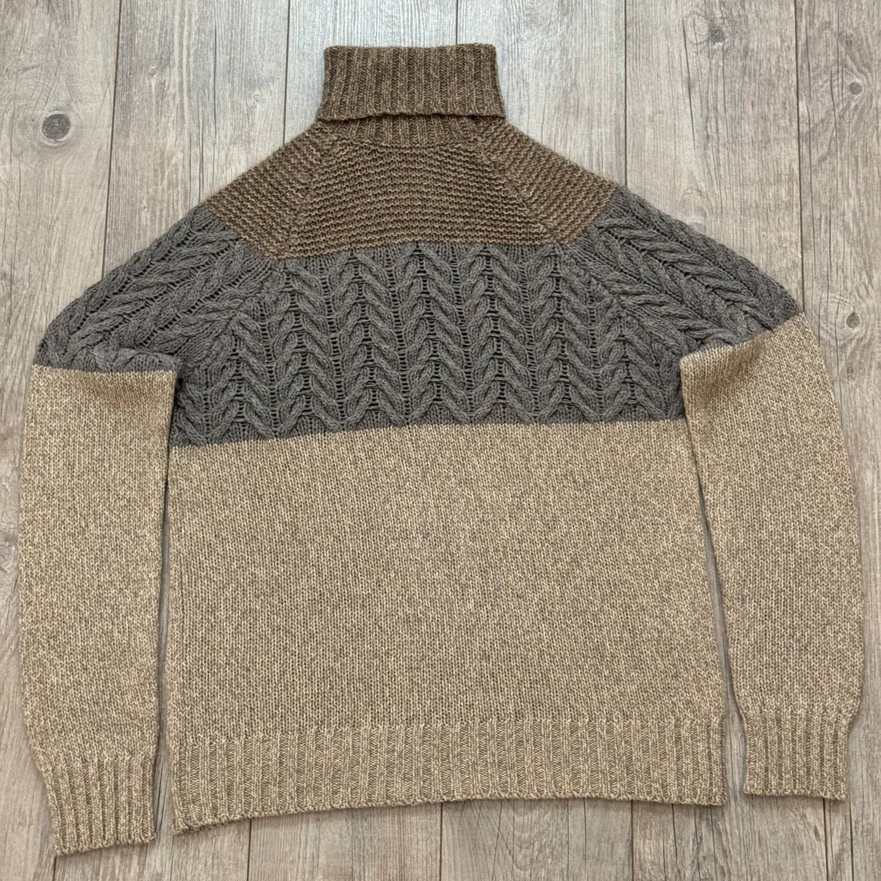 Jacob Cohen Jacob Cohen Wool/Yack Knitted Turtleneck Size US L / EU 52-54 / 3 - 9 Thumbnail