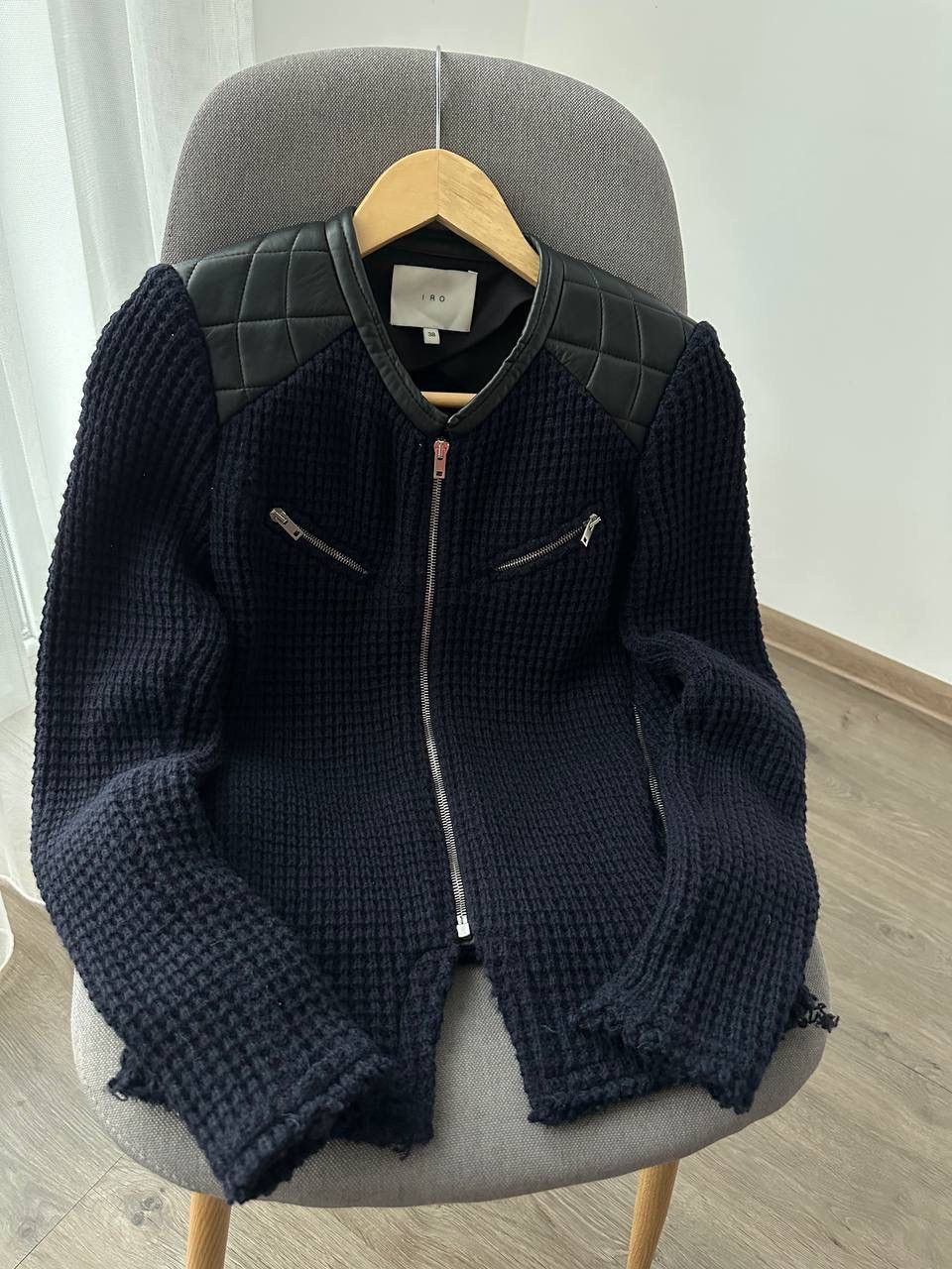Iro × Japanese Brand × Vintage Vintage IRO Japanese Blue Jacket Size US S / EU 44-46 / 1 - 16 Thumbnail
