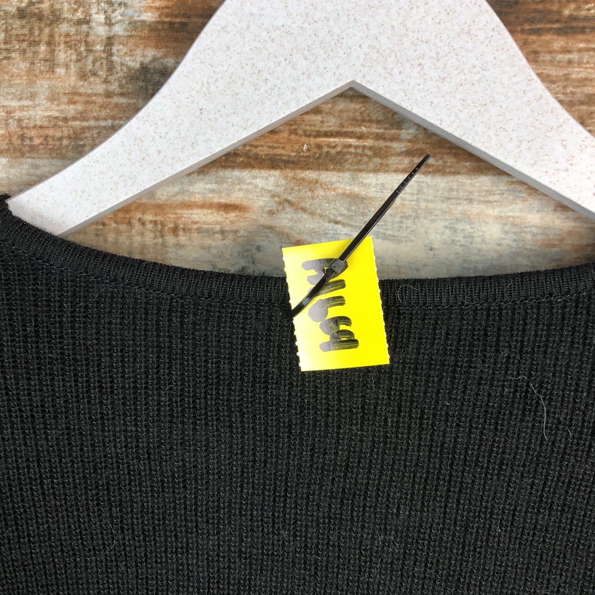 Homespun Knitwear × Japanese Brand Japan art Black Cardigan Knitwear #A1669 Size M / US 6-8 / IT 42-44 - 14 Thumbnail
