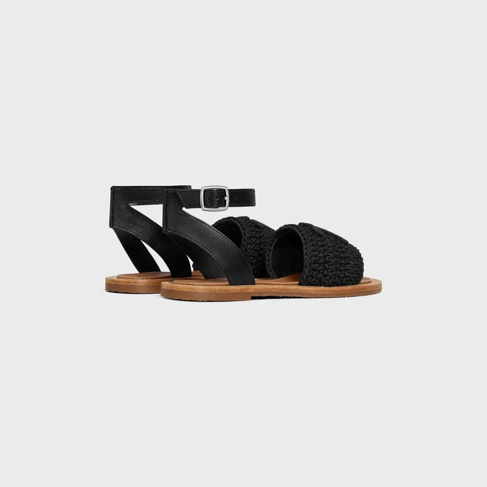 Celine Celine Lympia Triomphe Sandals Size US 7.5 / IT 37.5 - 3 Thumbnail