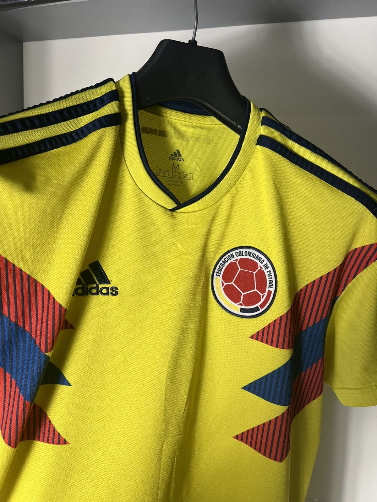 Adidas × Vintage VERY RARE ADIDAS COLOMBIA SOCCER JERSEY BLOKECORE Y2K 90s Size US M / EU 48-50 / 2 - 5 Thumbnail