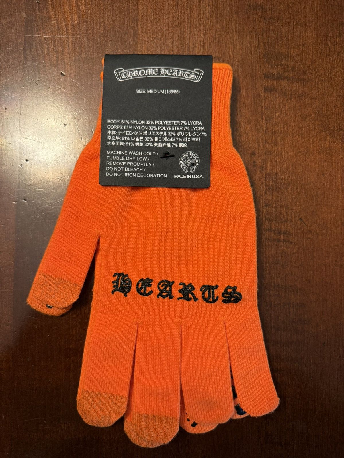 Chrome Hearts Chrome Hearts Winter Gloves Size ONE SIZE - 2 Thumbnail