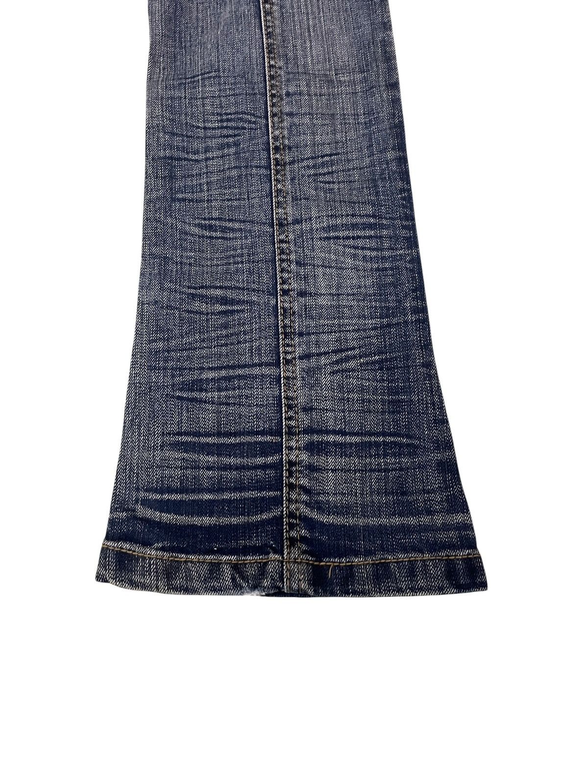 HIDEAWAYS Rare Vintage Japanese Brand Hideaways Flared Jeans 2000s Size US 30 / EU 46 - 10 Thumbnail