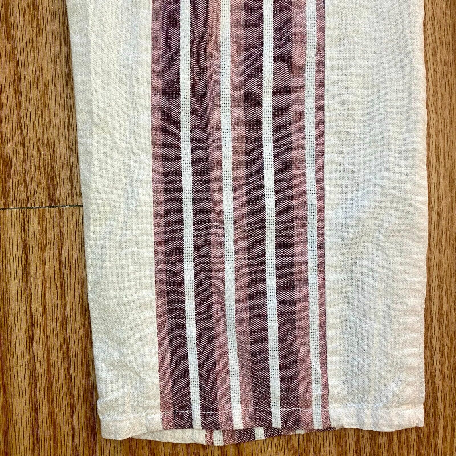 Cherry LA Cherry Paris Striped Pink & White Lounge Pants Womens Medium Size ONE SIZE - 9 Thumbnail