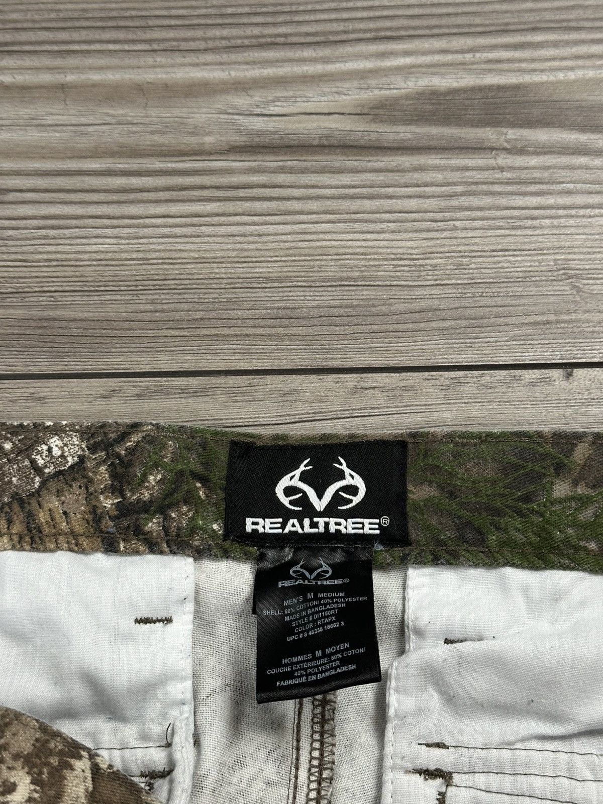 Realtree Real Tree Camo Cargo Pants Size US 34 / EU 50 - 3 Thumbnail