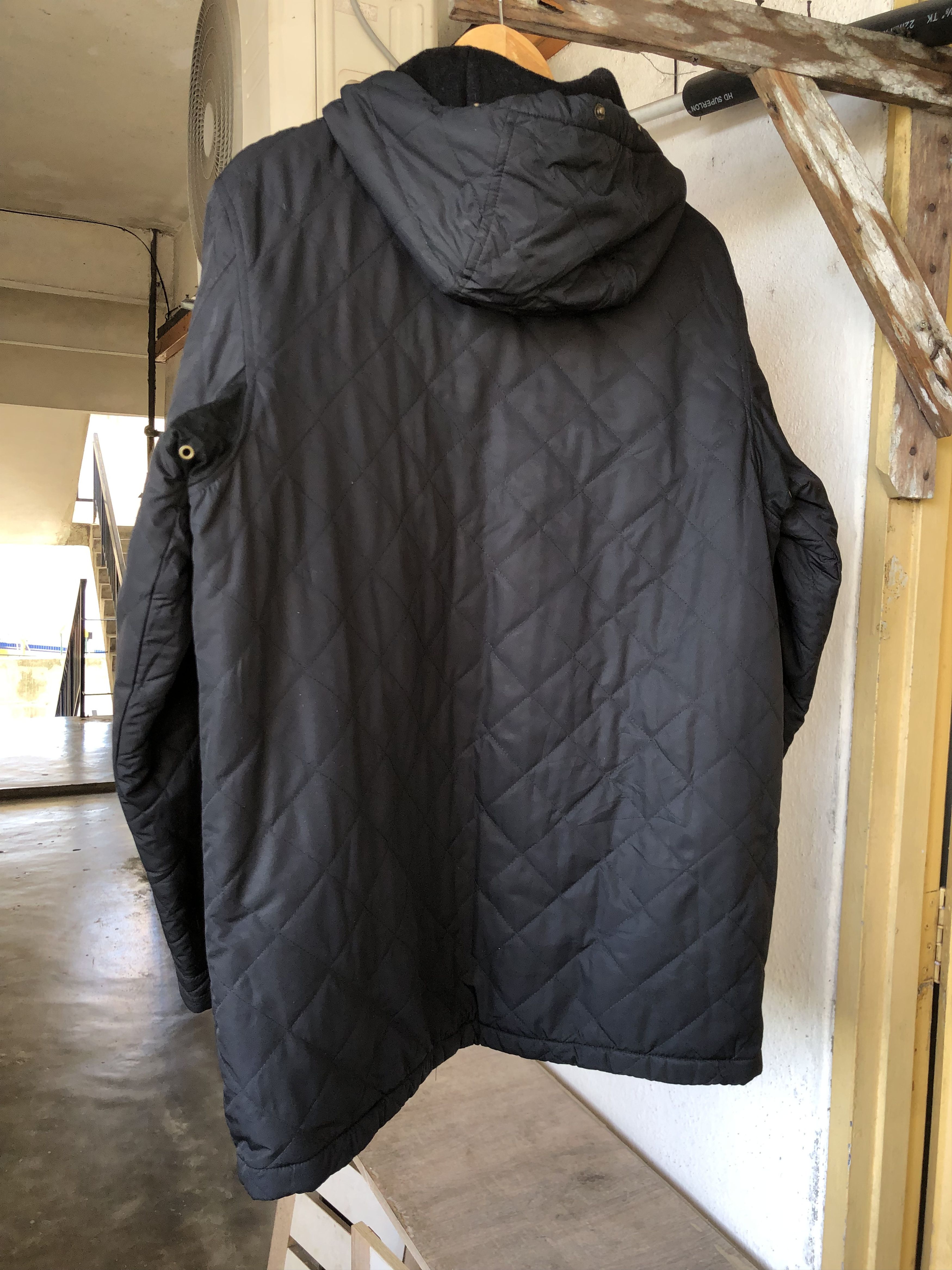Polo Ralph Lauren Vtg Polo Ralph Lauren Inner Wool Quilted Jacket Hoodie Size US M / EU 48-50 / 2 - 18 Thumbnail