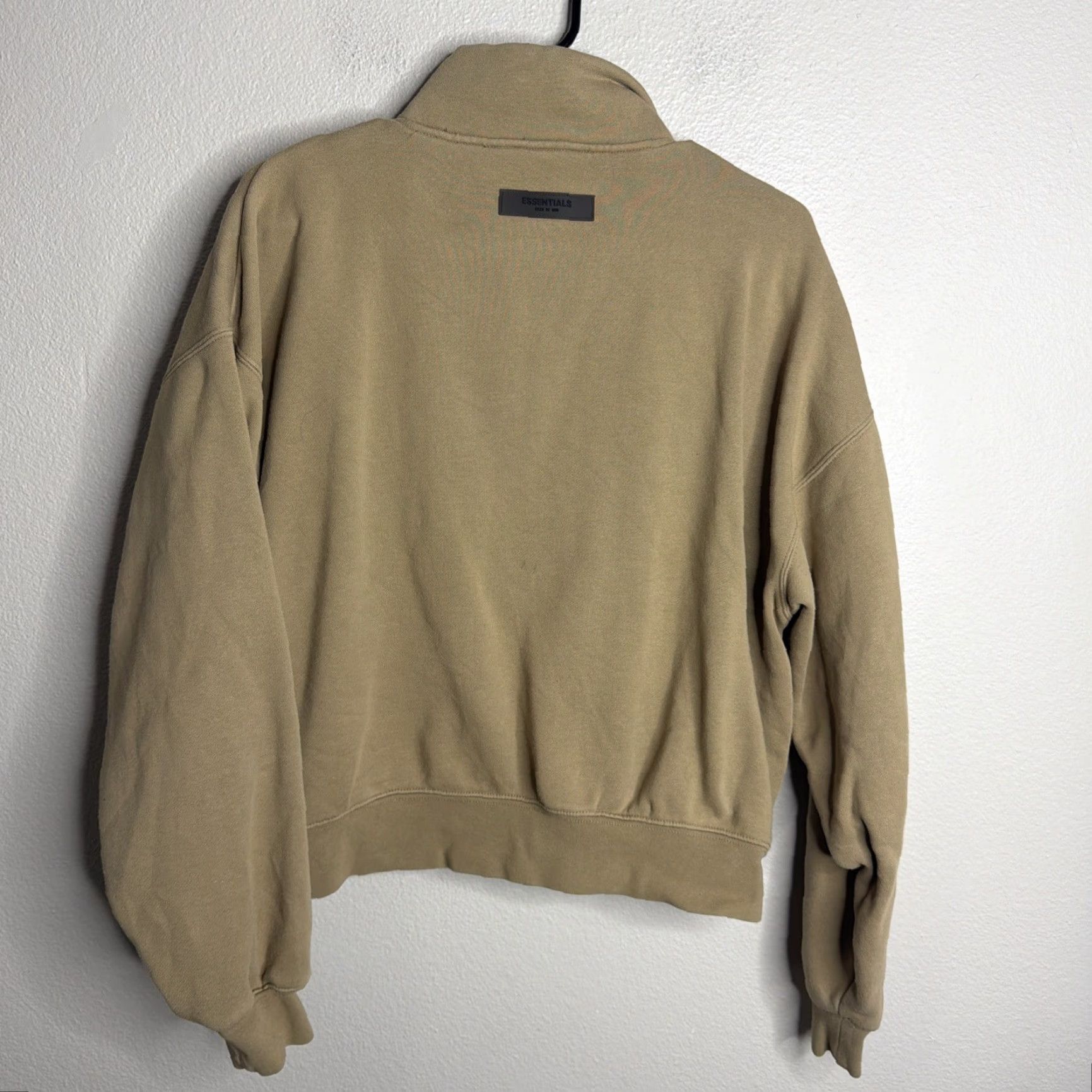 Fear of God Fear Of God Essentials Sweatshirt Half Zip Pullover Women Beige S Size S / US 4 / IT 40 - 6 Thumbnail
