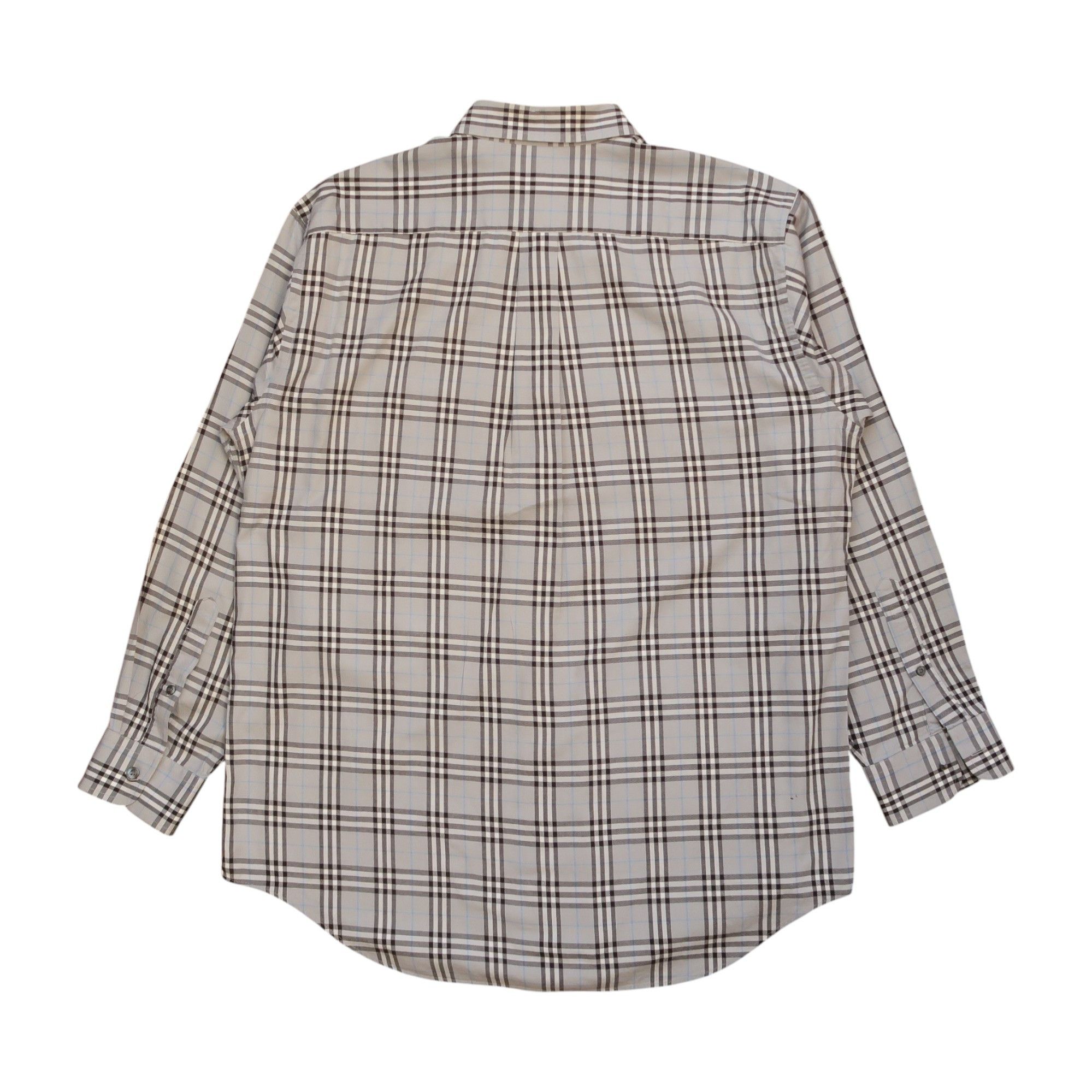 Burberry Burberry London Nova Check Gray Shirt Old Money Style Size US L / EU 52-54 / 3 - 2 Thumbnail