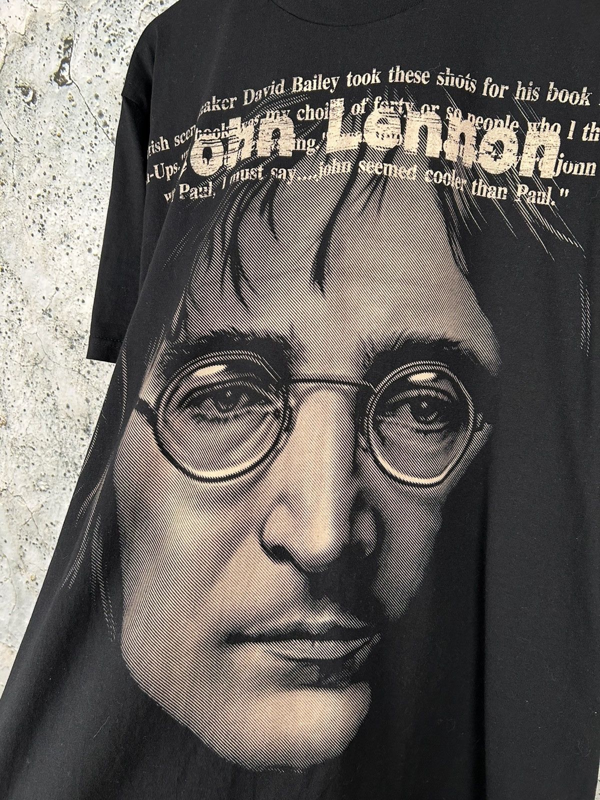 Band Tees Vintage John Lennon Rock Band Tee Artist AOP Print Rare Size US XL / EU 56 / 4 - 3 Thumbnail
