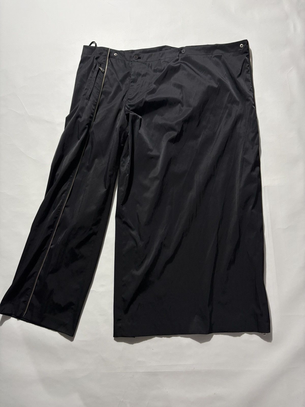 Jean Paul Gaultier JEAN PAUL GAULTIER HOMME TWO-WAY ZIP WRAP PANTS Size US 30 / EU 46 - 6 Thumbnail