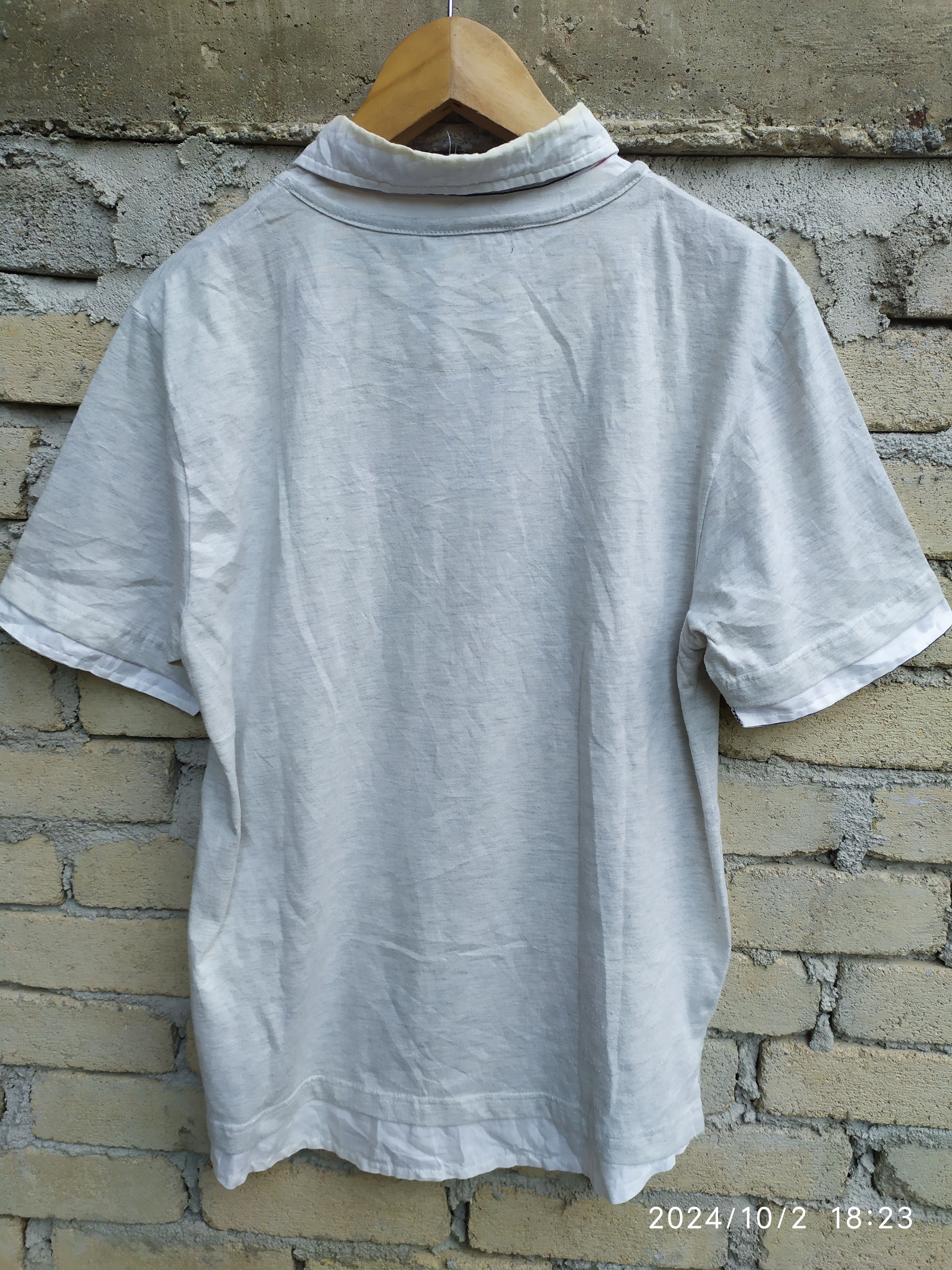 If Six Was Nine × Japanese Brand × Le Grande Bleu (L.G.B.) VintageJapanese Vogon Double Layered Shirt Size US L / EU 52-54 / 3 - 2 Thumbnail