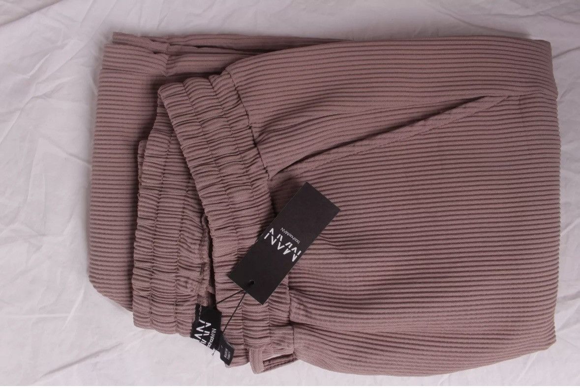 Boohoo BoohooMAN Slim Fit Pleated Pants Size US 30 / EU 46 - 4 Thumbnail