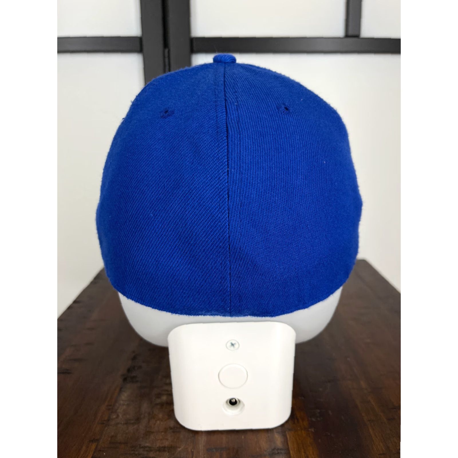 Vintage XP Cap Hat Fitted Adult Medium Blue LA Letters 100% Acrylic Twill Embroidered Cap Mens Style Baseball Cap Varsity LA 90s Theme Size ONE SIZE - 6 Thumbnail