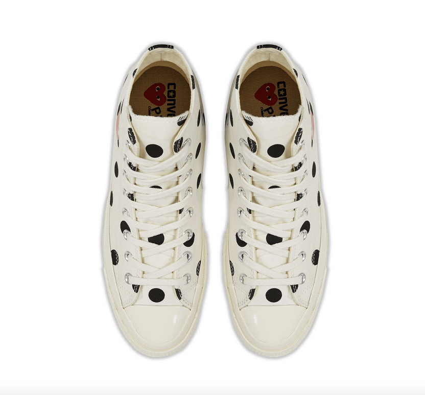 Comme des Garcons PLAY CDG PLAY x Converse Polka Dot Chuck Taylor Low Sneakers Size US 11 / IT 41 - 5 Thumbnail