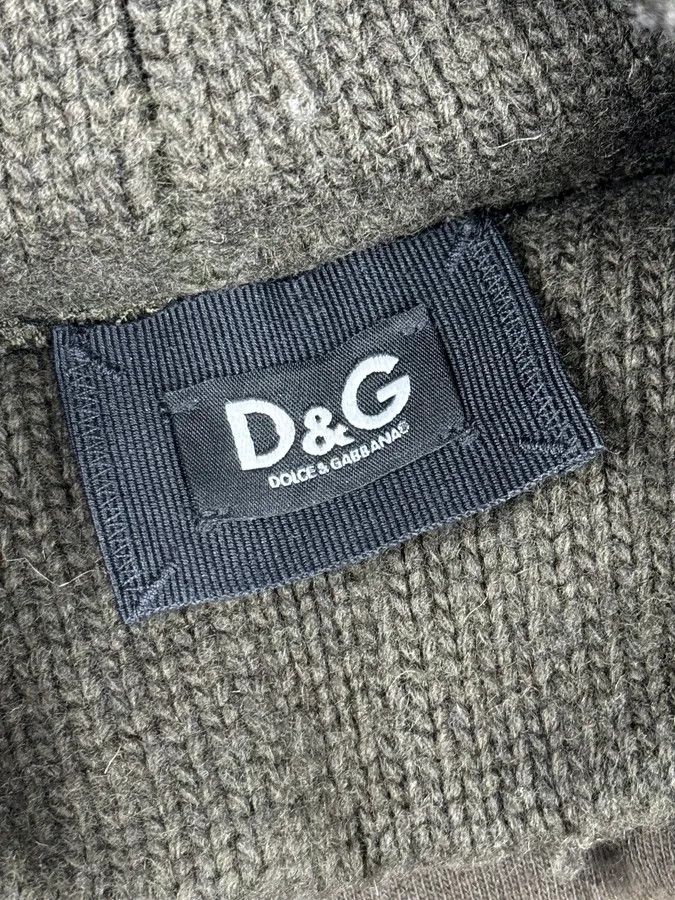 Dolce & Gabbana AW2003 Dolce & Gabbana Hybrid Khaki Green Wool Sweater Size US M / EU 48-50 / 2 - 9 Thumbnail
