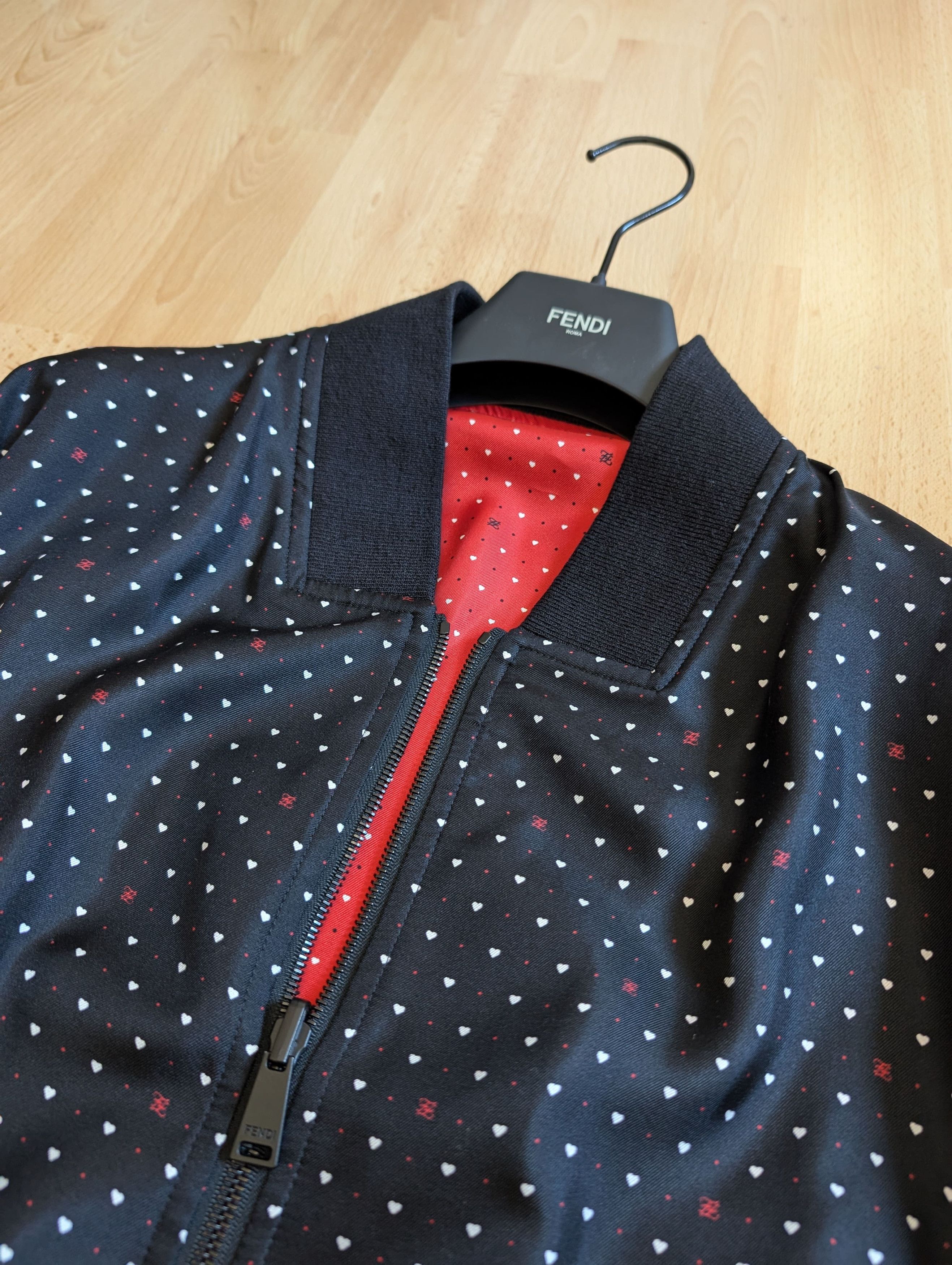 Fendi Bomber Reversible Silk Jacket Valentine's day Size US S / EU 44-46 / 1 - 2 Thumbnail