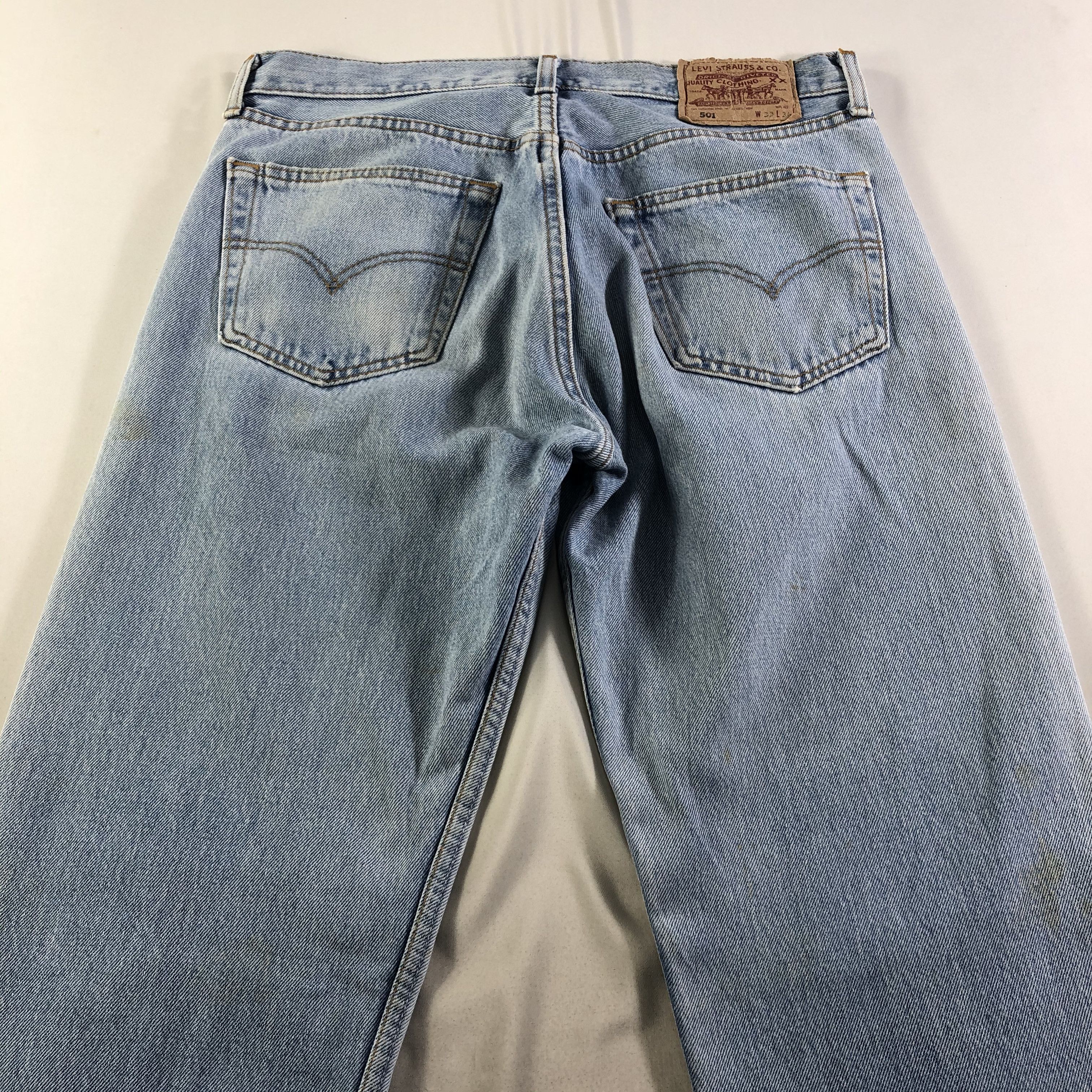 Levi's × Vintage Vintage 90s Levis 501 Jeans-JM3720 Size US 32 / EU 48 - 4 Thumbnail