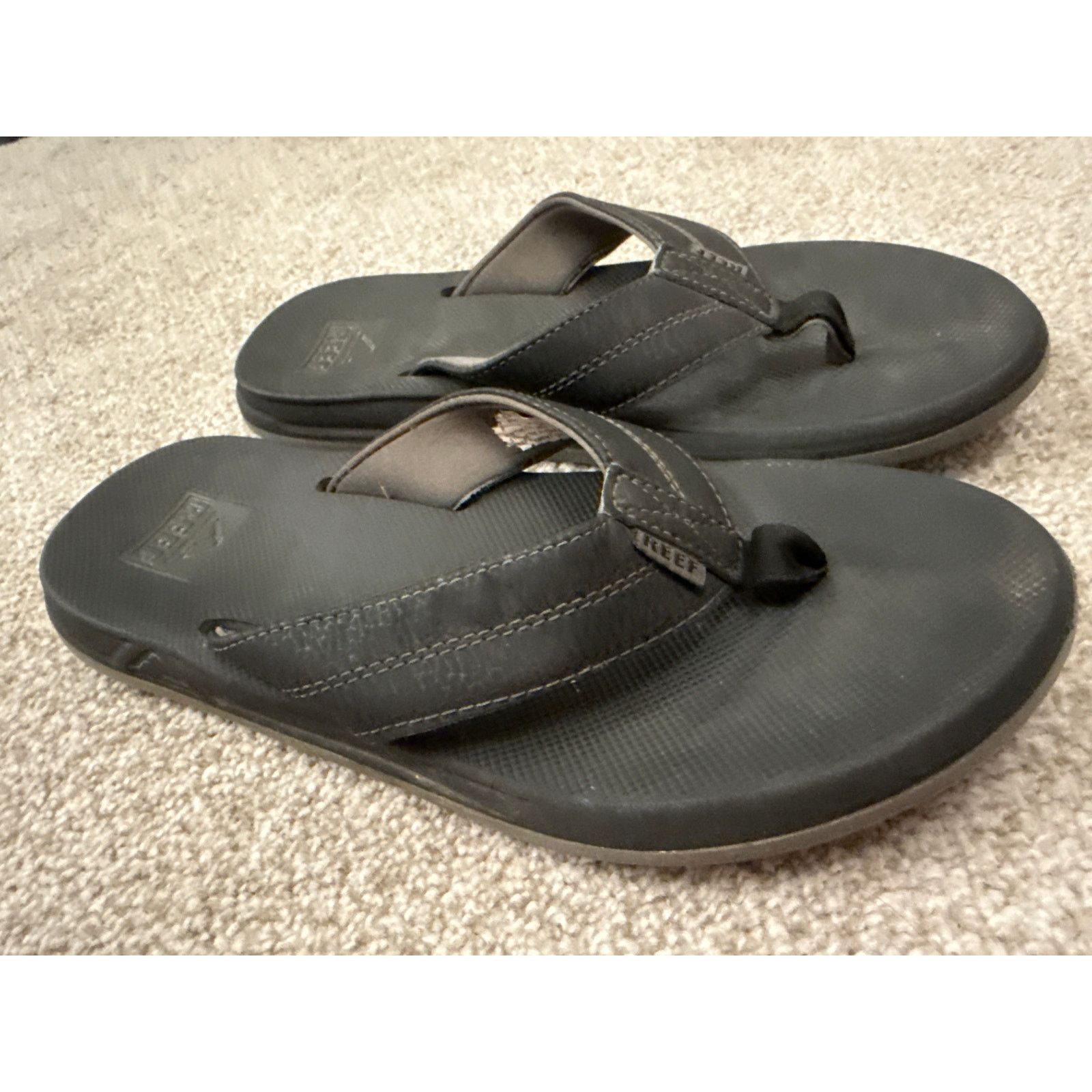REEF Reef Element TQT Mens Blk Flip Flop Sandals Bottle Opener,9 Size US 9 / EU 42 - 3 Thumbnail