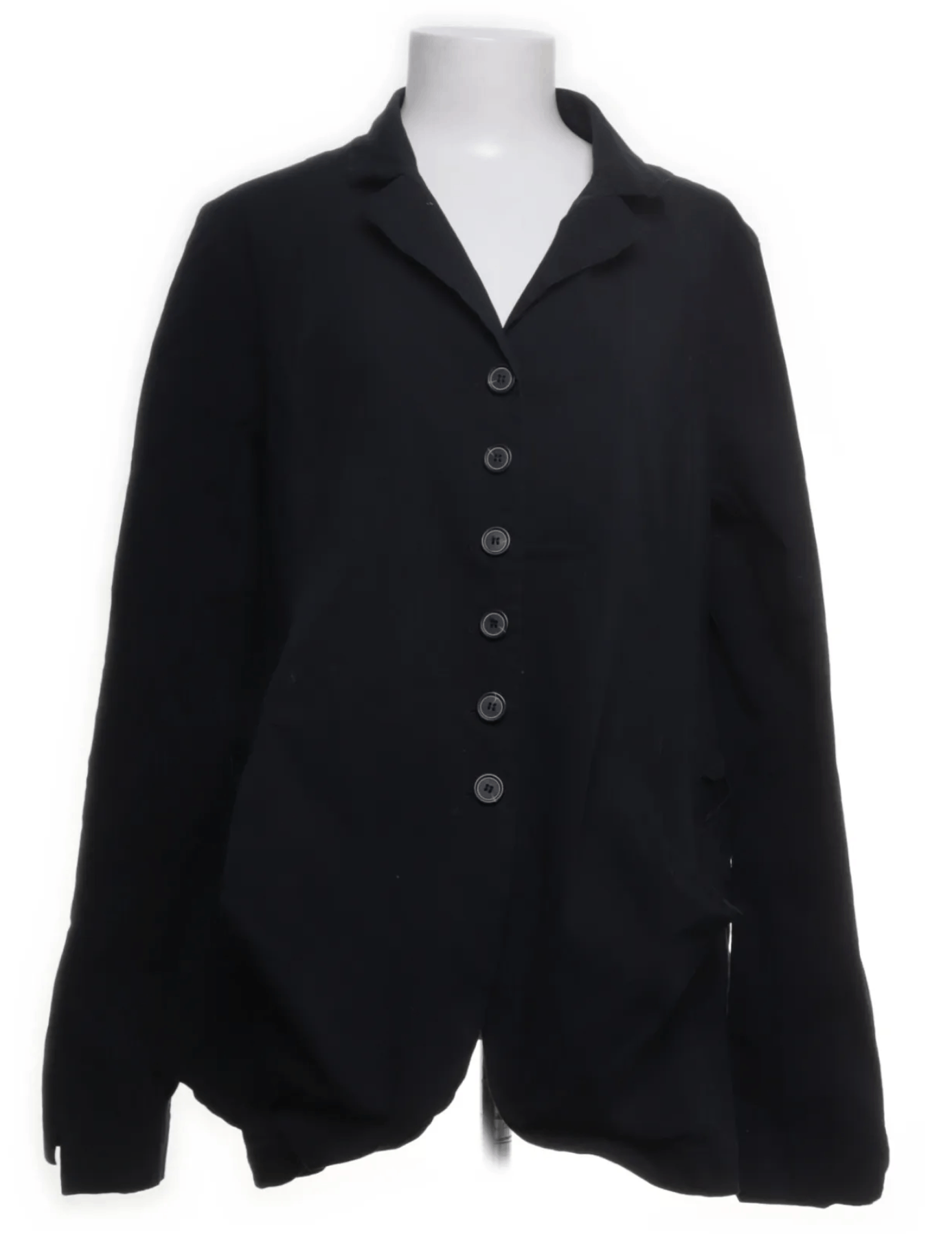 Rundholz Asymmetric Button Blazer Black Size XL, Rundholz – Size XL / US 12-14 / IT 48-50 - 1 Thumbnail