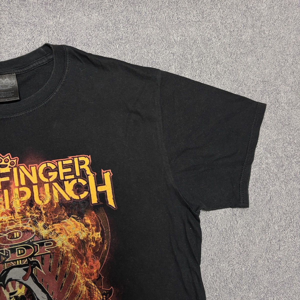 Band Tees × Vintage Five Finger Death Punch Shirt Metal Band Tee Slipknot Size US L / EU 52-54 / 3 - 7 Thumbnail