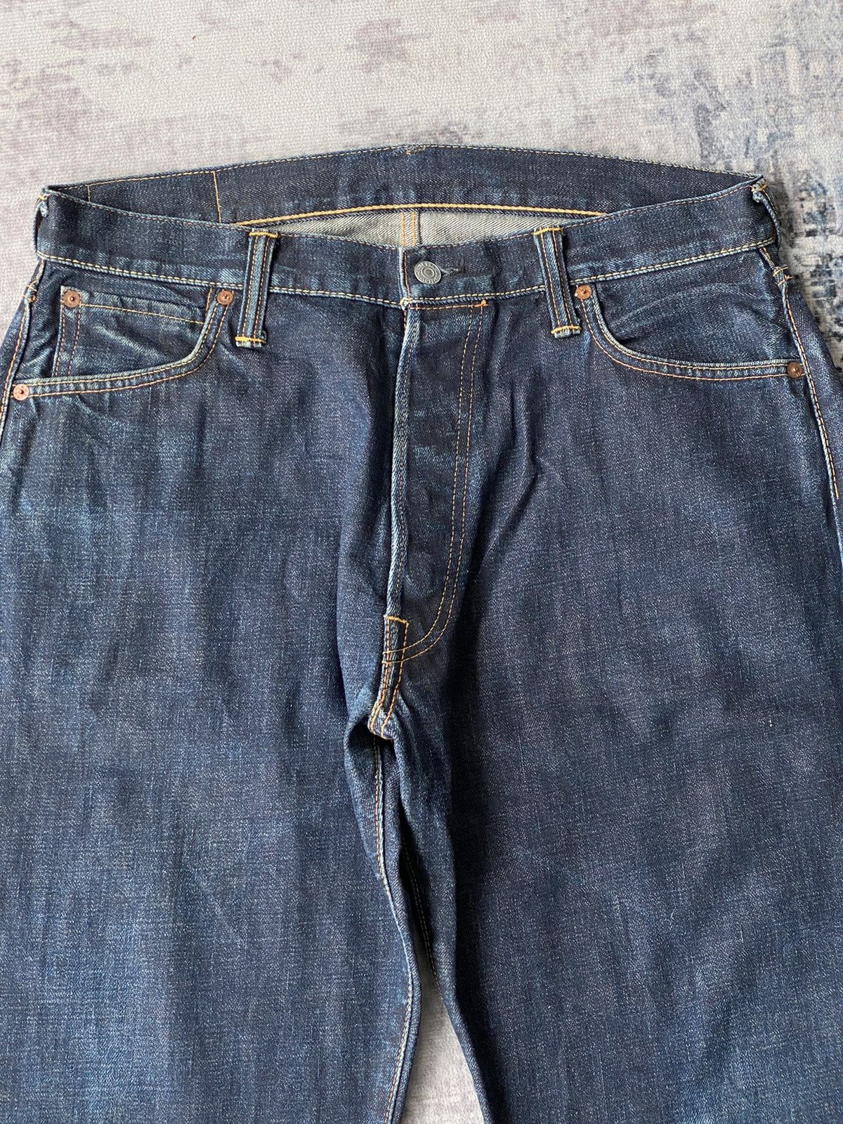 Evisu Vintage Evisu Daicock Painted Baggy Denim / Travis l Scott Size US 34 / EU 50 - 10 Thumbnail