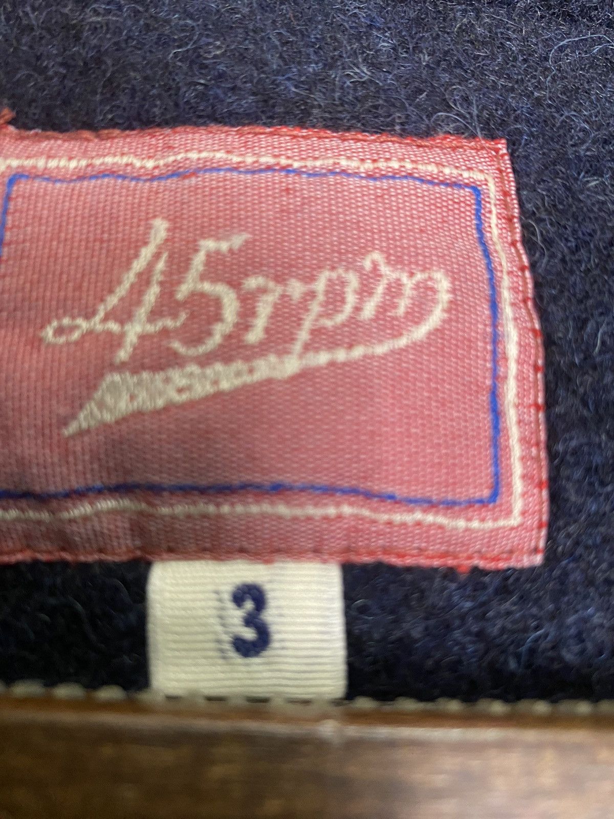 45rpm Vintage Japanese Brand 45 rpm Hooded Wool Jacket Size US L / EU 52-54 / 3 - 7 Thumbnail