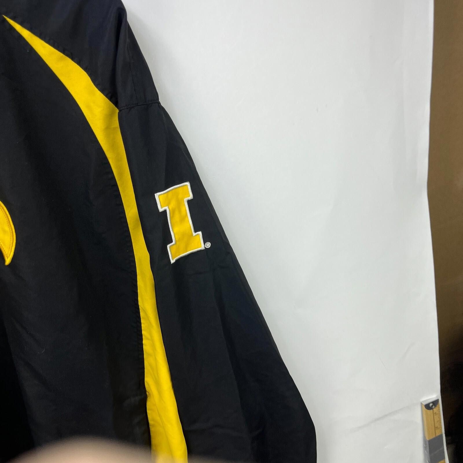 Vintage Iowa Hawkeyes Pullover Windbreaker Jacket 2XL