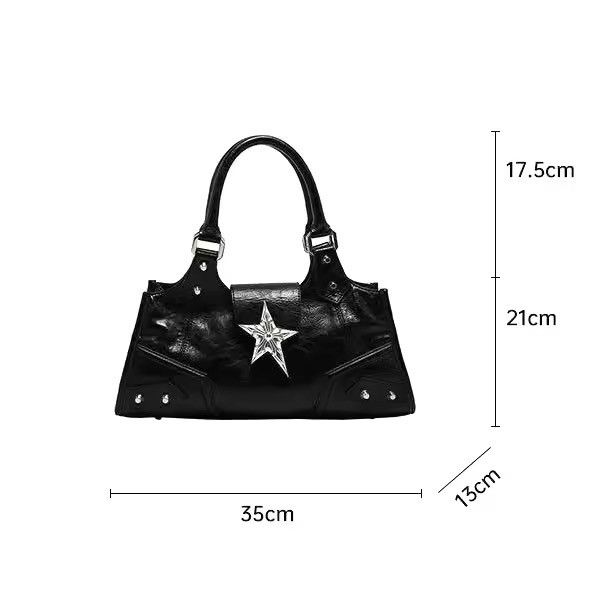 Japanese Brand × Vintage Y2K Korean Gothic Star Bag Size ONE SIZE - 9 Thumbnail