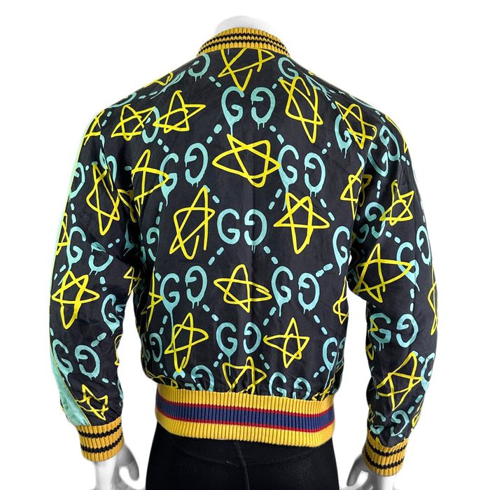Gucci Gucci Ghost Graffiti Jacket (24dgu230718015) Grailed