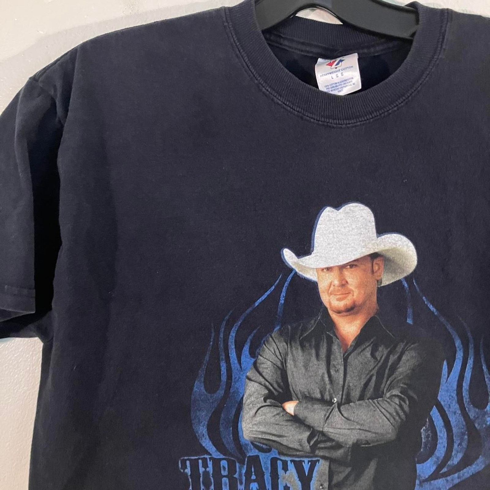 Band Tees × Jerzees Tracy Lawrence For the Love Tour Country Music Band Tee Size US L / EU 52-54 / 3 - 2 Thumbnail