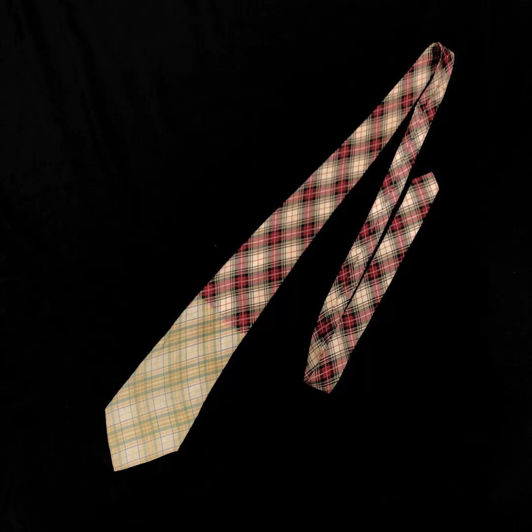 Comme des Garcons comme des garcons 1993aw plaid silk tie Size ONE SIZE - 1 Thumbnail