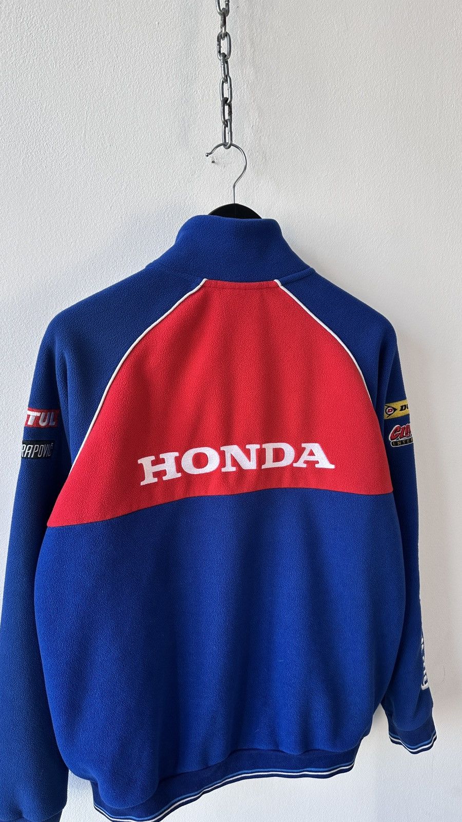 Honda Honda Racing Team Fleece Zip Up Jacket Size S Gorpcore Moto Size US S / EU 44-46 / 1 - 16 Thumbnail