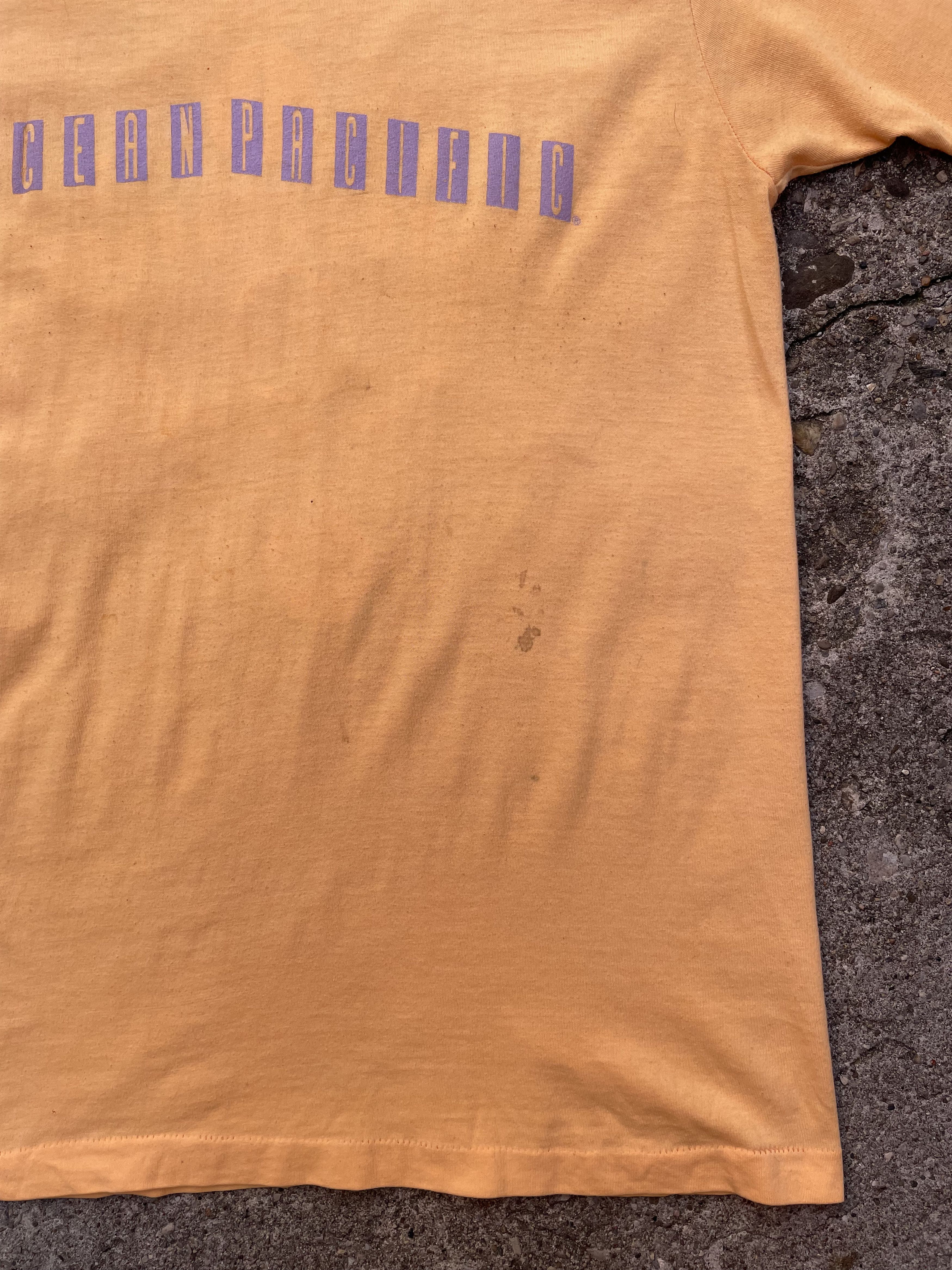 Ocean Pacific × Vintage VTG 1980's Ocean Pacific Double Sided Graphic T-Shirt Size US L / EU 52-54 / 3 - 6 Thumbnail