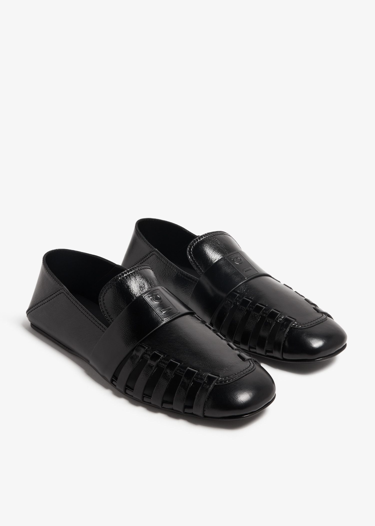 Salvatore Ferragamo o1s1rm0924 Summer Loafers in Black Size US 10 / EU 43 - 6 Thumbnail