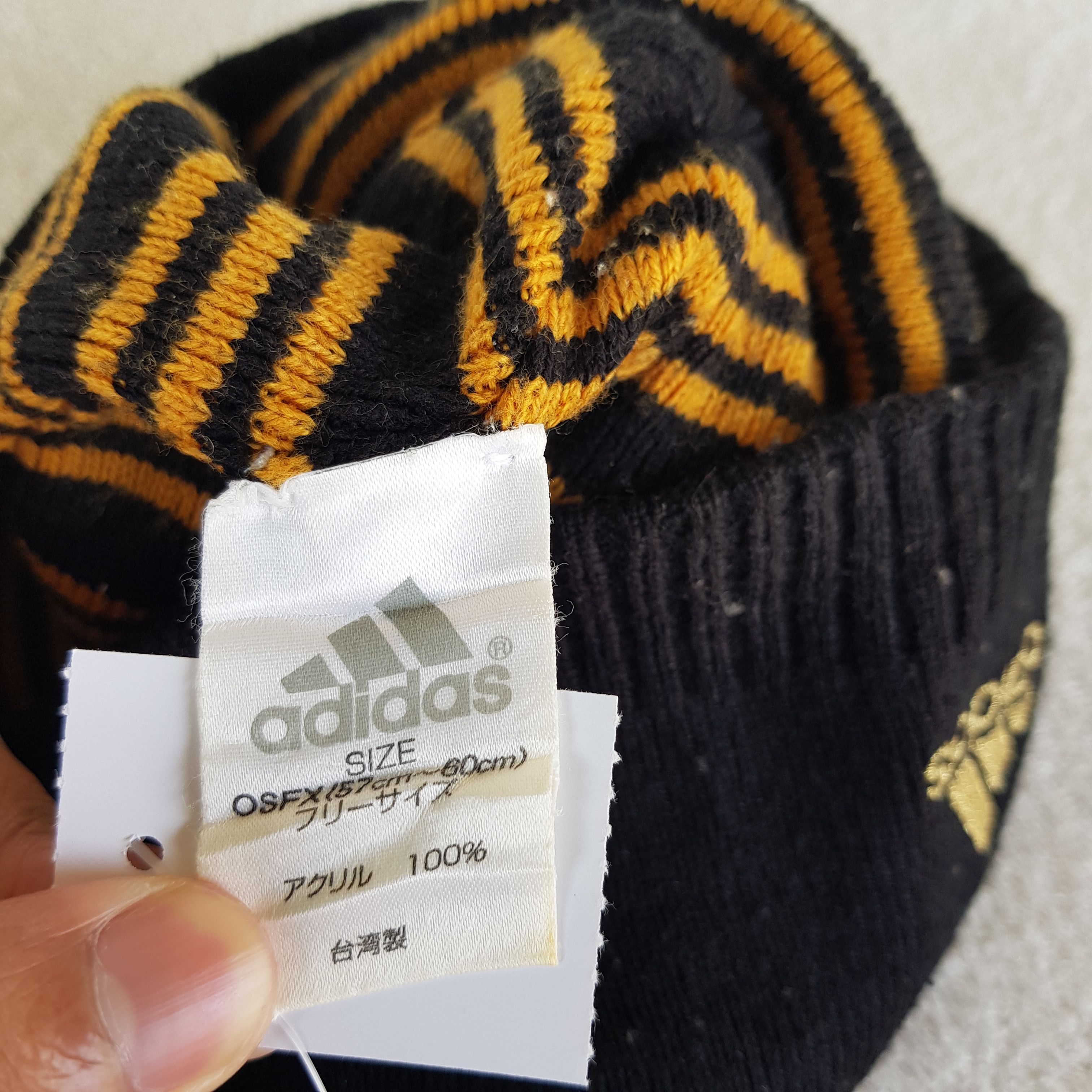 Adidas Vintage Adidas Beanie Homespun Knit Snow Caps Hats. Size ONE SIZE - 6 Thumbnail