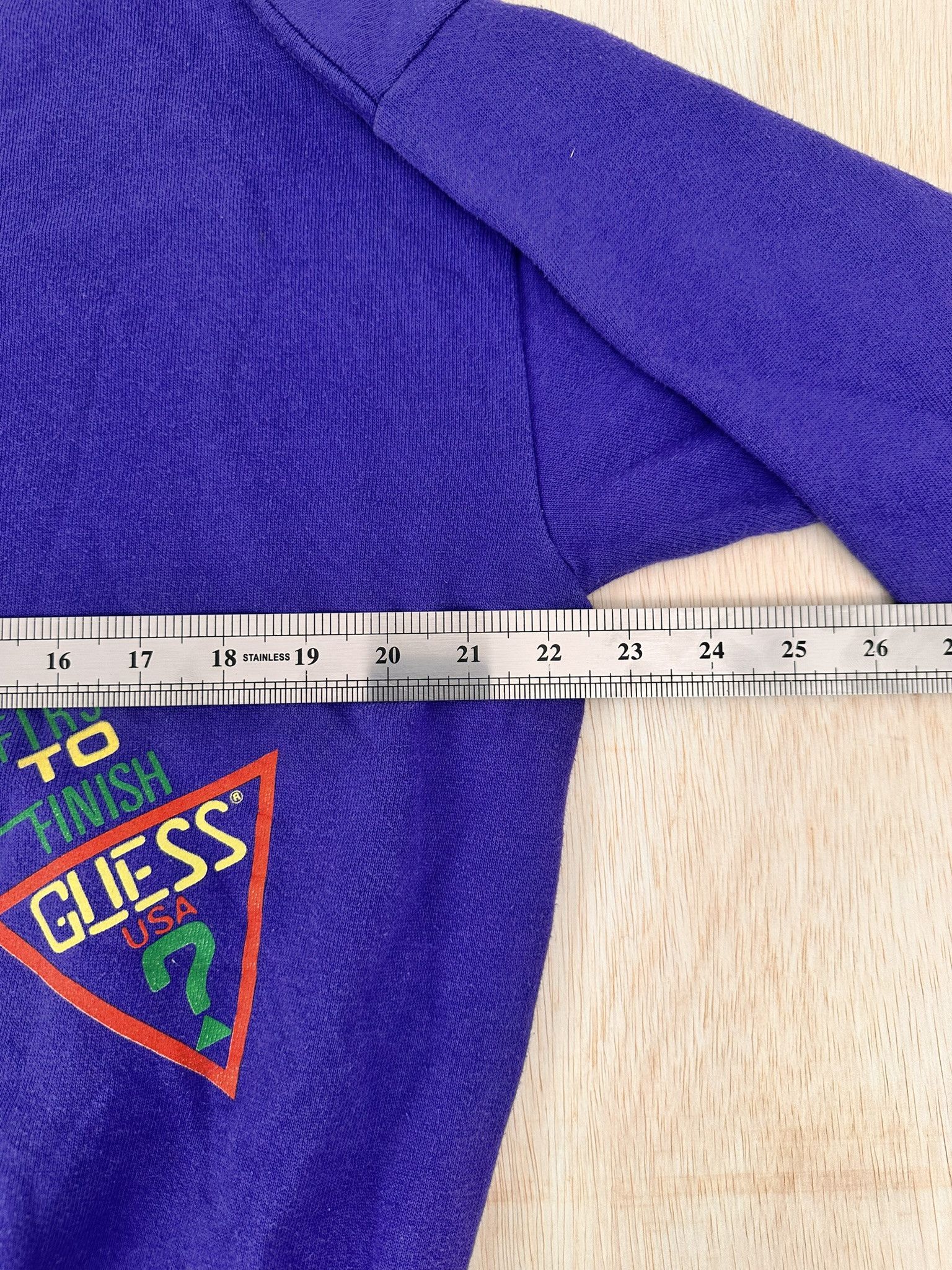 Guess 80s Guess Spell Out Retro Crewneck Sweatshirt Size US M / EU 48-50 / 2 - 5 Thumbnail