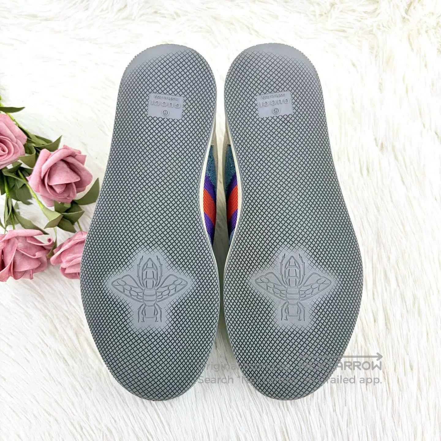 Gucci Gucci White Purple Dirty Shoes. Size US 5 / IT 35 - 8 Thumbnail
