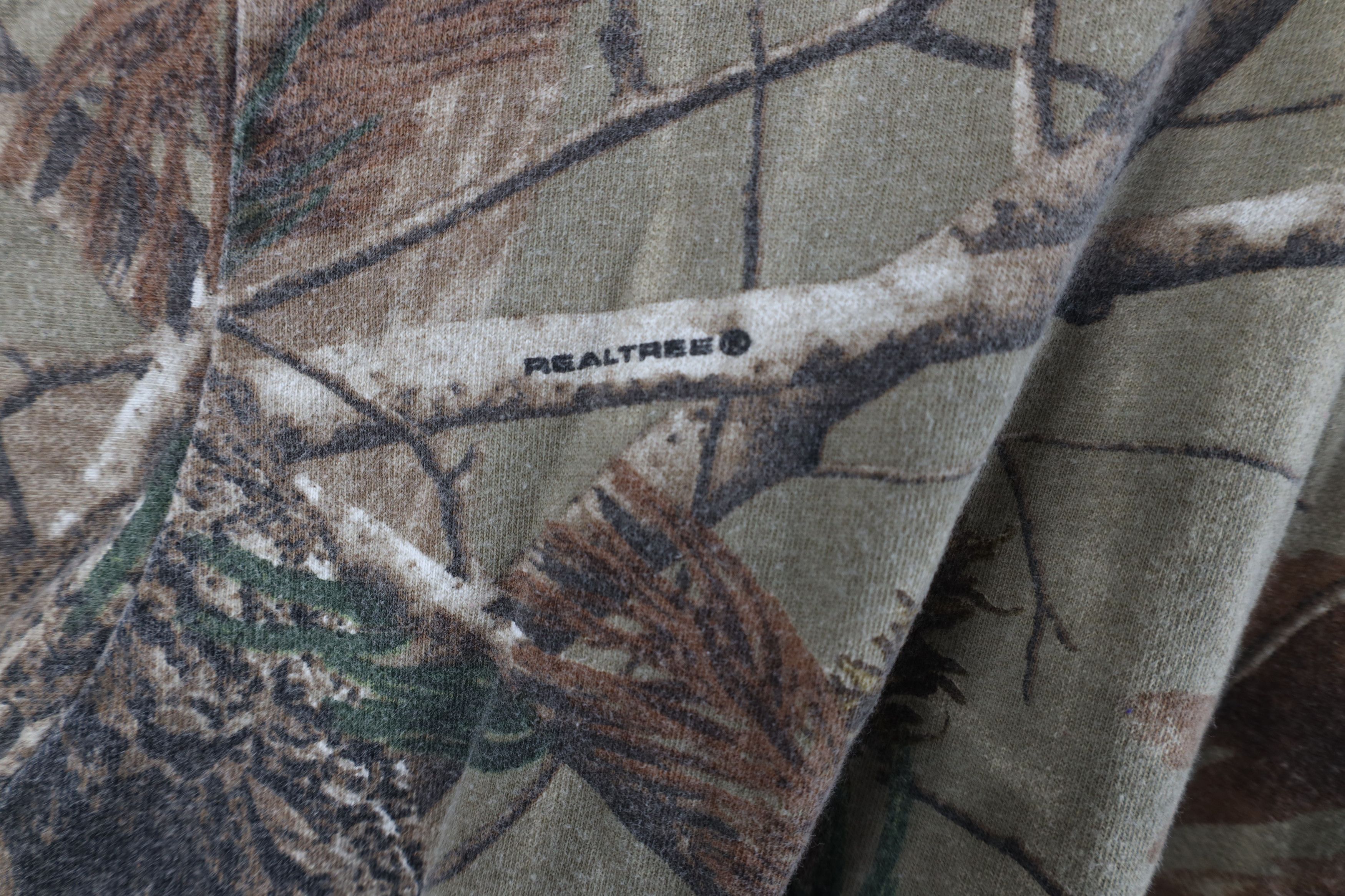 Cabelas Vintage Cabelas Heavyweight Camouflage Pocket T-Shirt Cotton Size US XXL / EU 58 / 5 - 7 Thumbnail