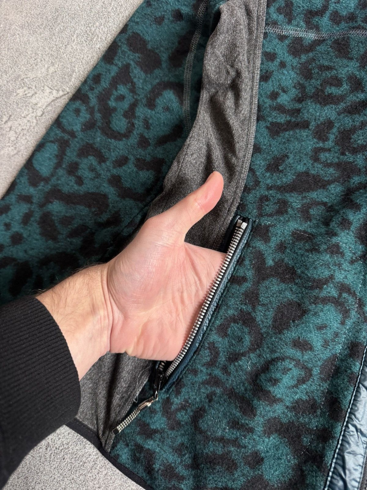 Sportalm Kitzbuhel SPORTALM USA12/I48 all printed leopard 🐆 fleece zip jacket Size XL / US 12-14 / IT 48-50 - 10 Thumbnail