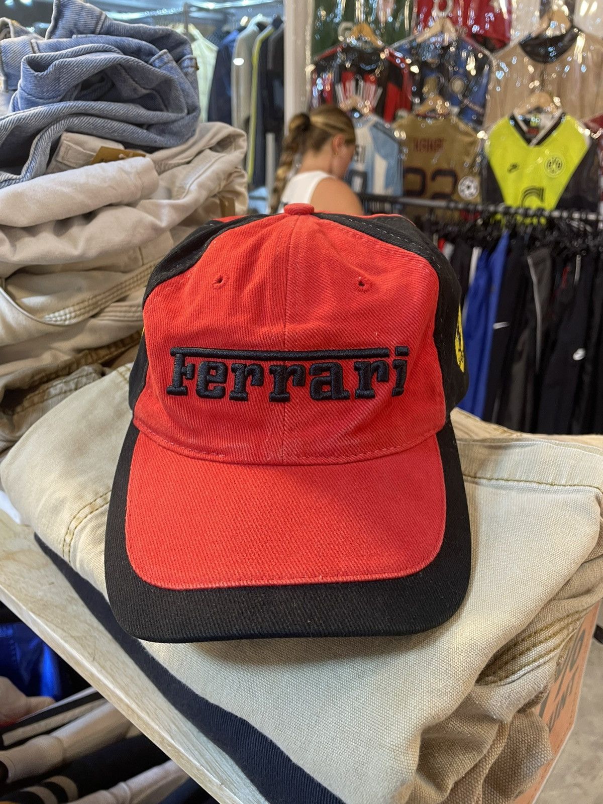 Ferrari Y2K Ferrari Racing Cap Size ONE SIZE - 2 Thumbnail