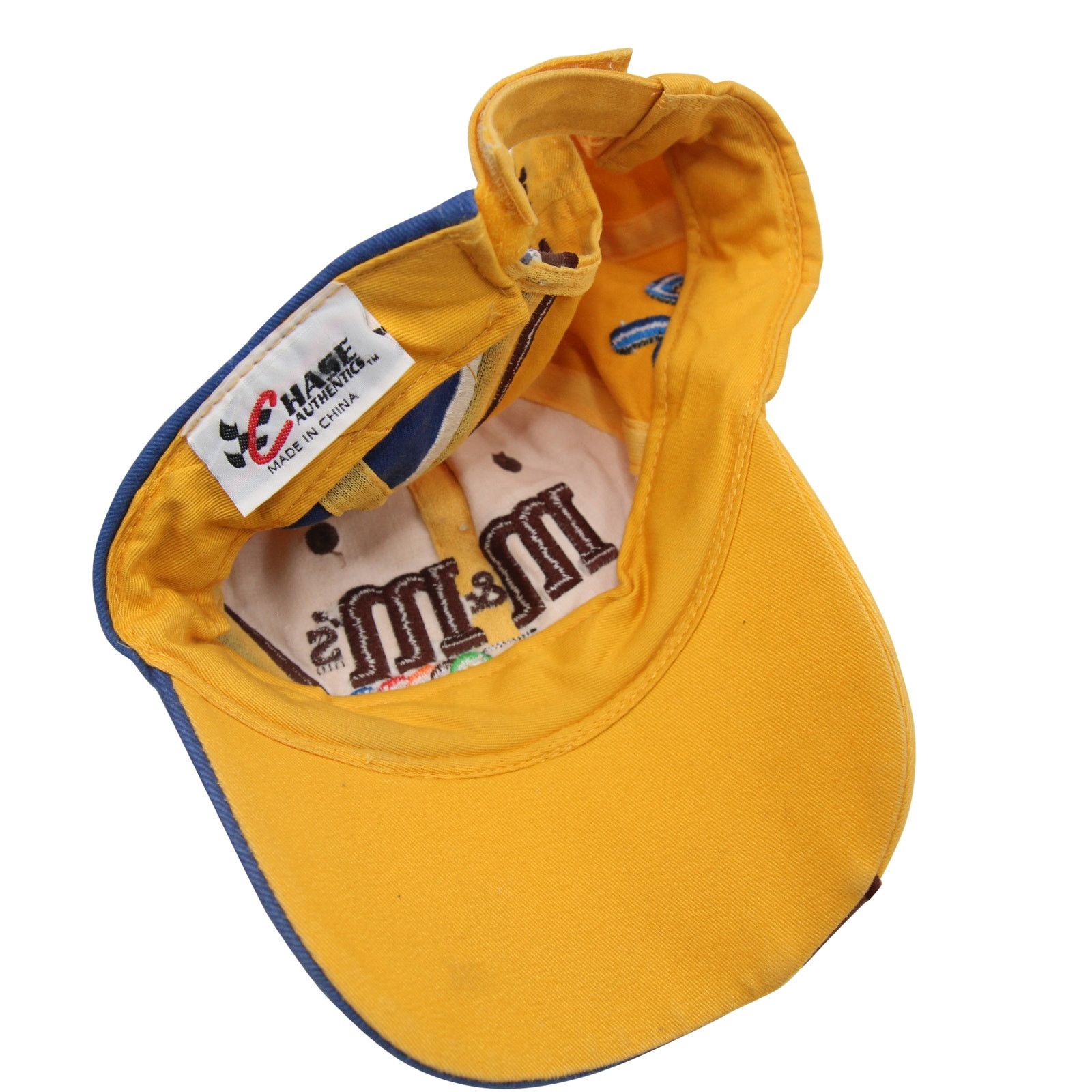 Chase Authentics × NASCAR Vintage Chase Authentics M&Ms Racing Team Split Hat Size ONE SIZE - 6 Thumbnail